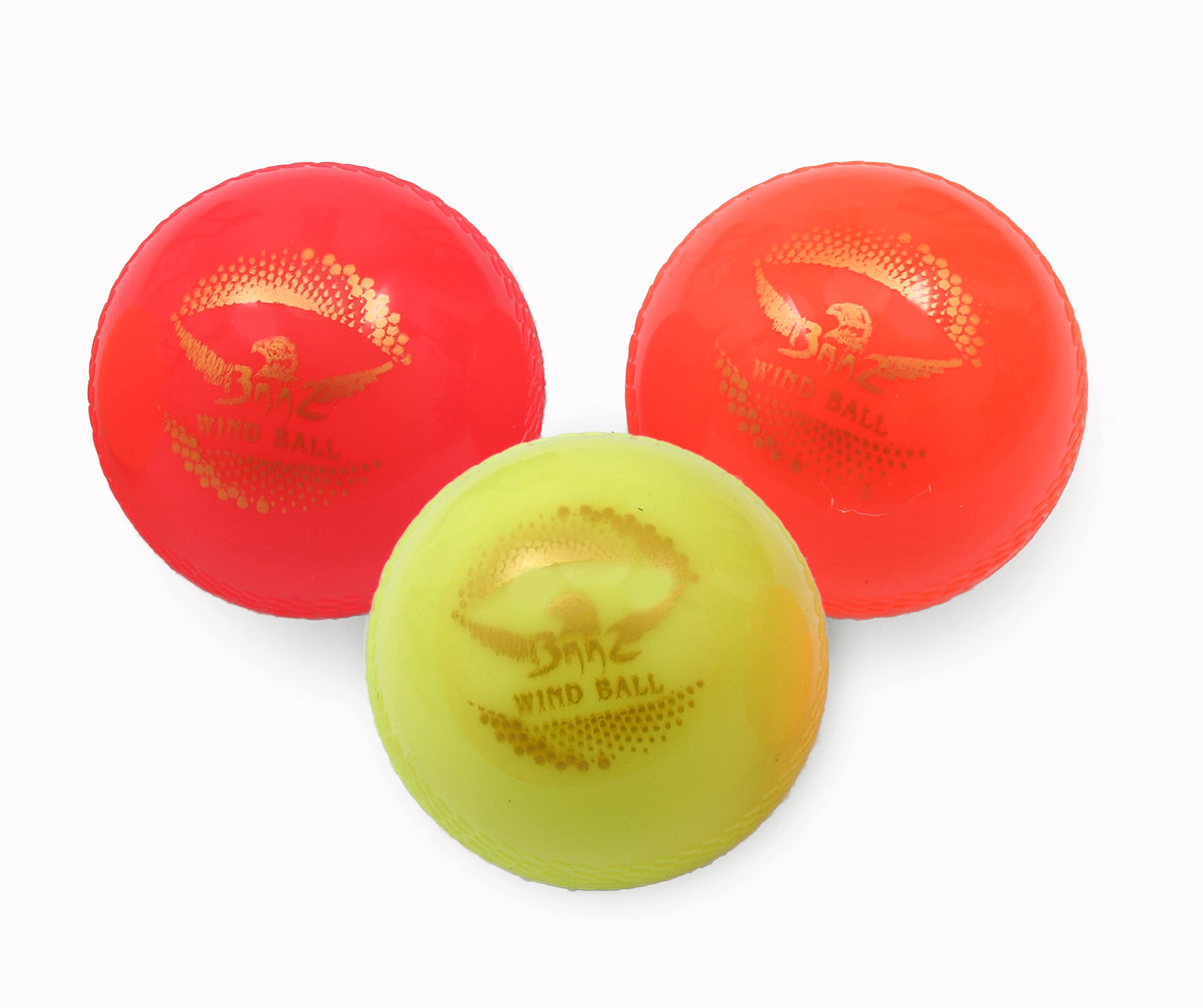 HK Sports Cricket Synthetic Ball || Soft Ball | Wind Ball for Practice Indoor and Outdoor (Pack of 3)- Multicolor (B09K48GK7G) Amazon Price History, Amazon Price Tracker