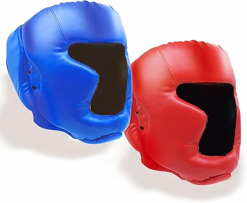 Paquete de 2 cascos de boxeo, equipo de boxeo, equipo de combate de taekwondo, equipo de MMA, Muay Thai, casco de seguridad de boxeo, equipo de