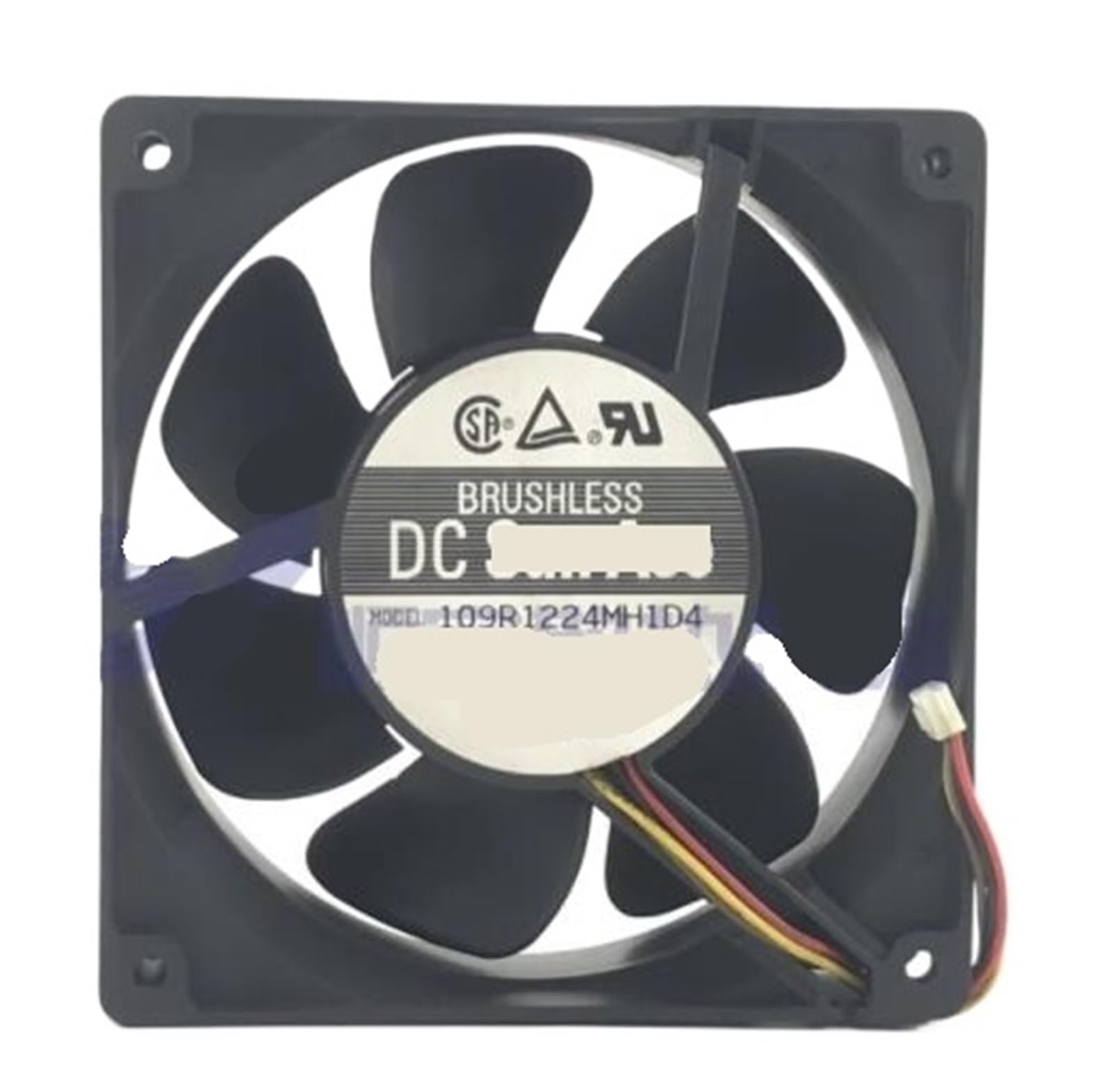 PEQYUACTE 109R1224MH1D4 DC 24V 0.28A 120x120x38mm 3-Wire Cooling Fan