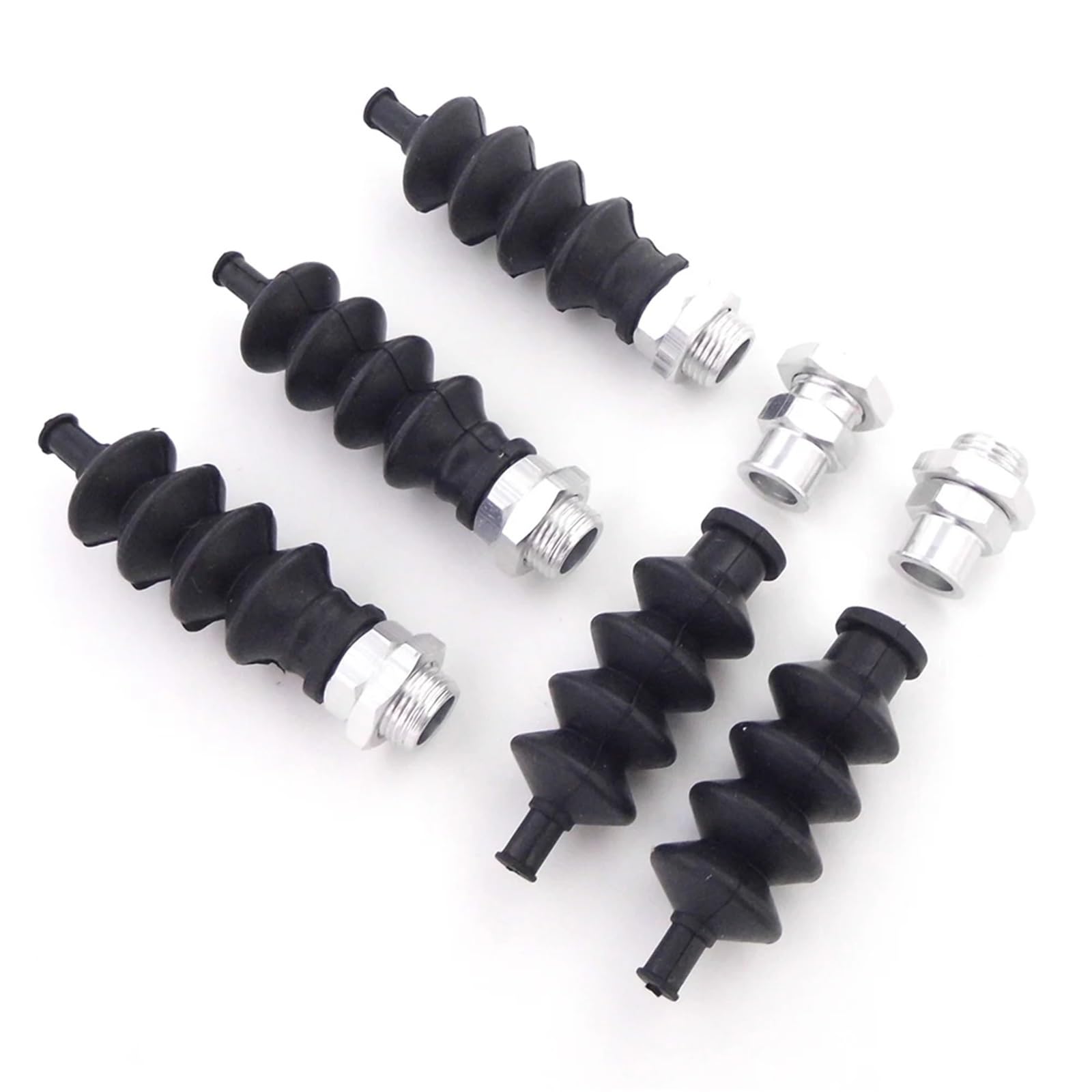 Soufflet De Cardan Split Constant Velocity Lot de 5 joints d'étanchéité en caoutchouc pour tringle de gouvernail, soufflets de fixation et boîte d'équipement(5xBellow and mount)