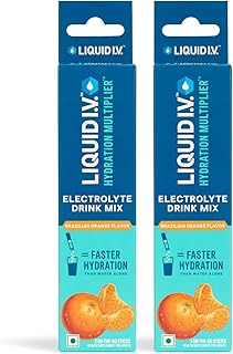 Liquid I.V.™ Hydration Multiplier™ - Brazilian Orange | Hydration Drink | 16g mixed with 500 ML Water | Pack of 6 = 3LTRS-picture-31