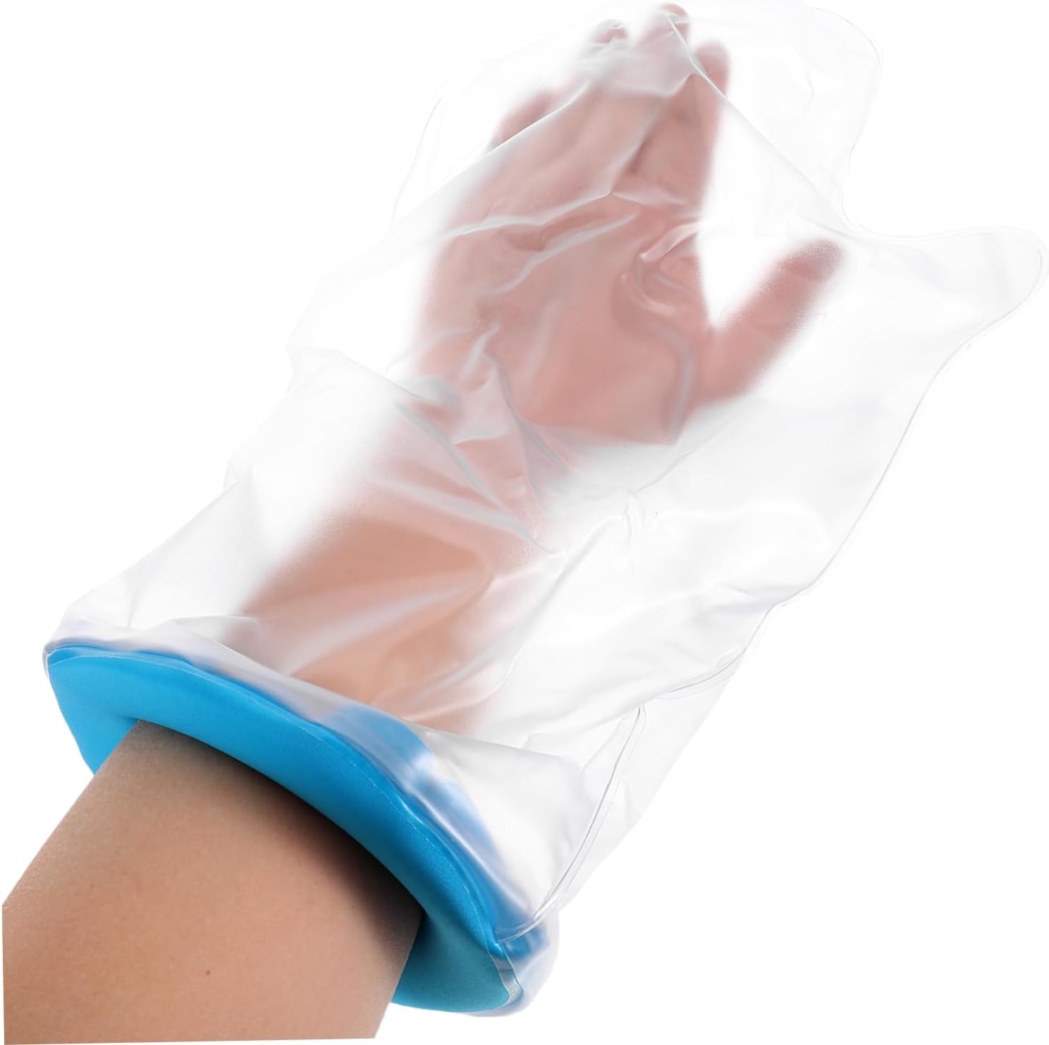 Arm Cast Cover for Shower Reusable Hand Sleeve Protector for Bathing Keeps Wounds Dry Comfortable Fit for Adults