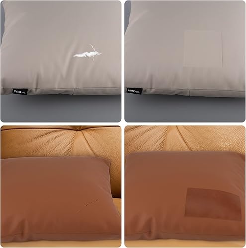 Miniatura 45 de Cinta de parche de reparación de cuero para sofá, sofá autoadhesivo grande, asiento de automóvil, silla de oficina, muebles de cuero, kit de parches