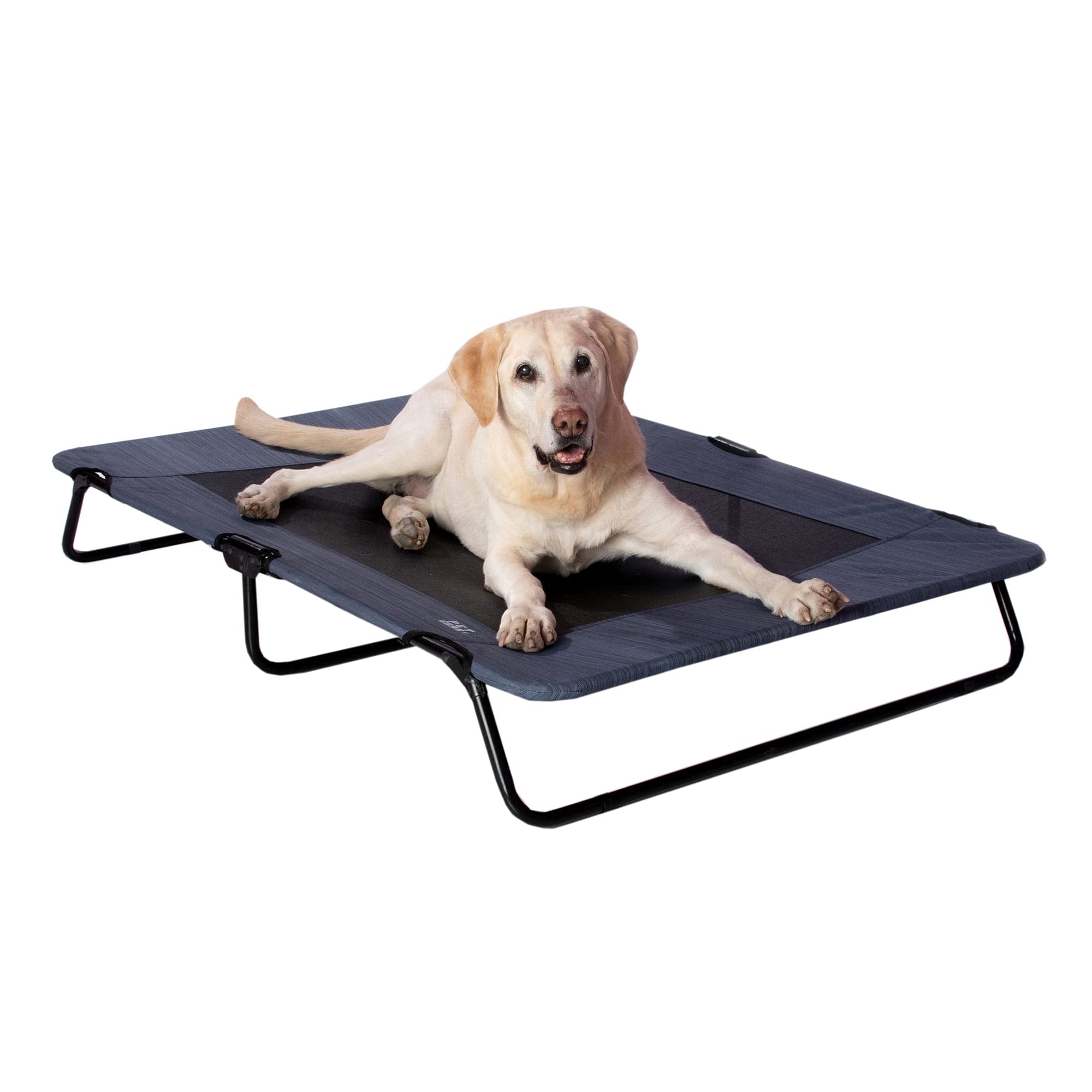Lifestyle Pet Cot Elevated Bed, No Assembly Required, Premium Tear Resistant Cooling Mesh, Indoor & Outdoor, Lightweight & Portable, 3 Models, 2 Colors