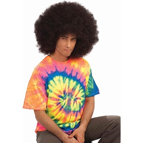 Forum Novelties Men's Deluxe Mega Fro Wig: Perfect Afro Wig for Kids