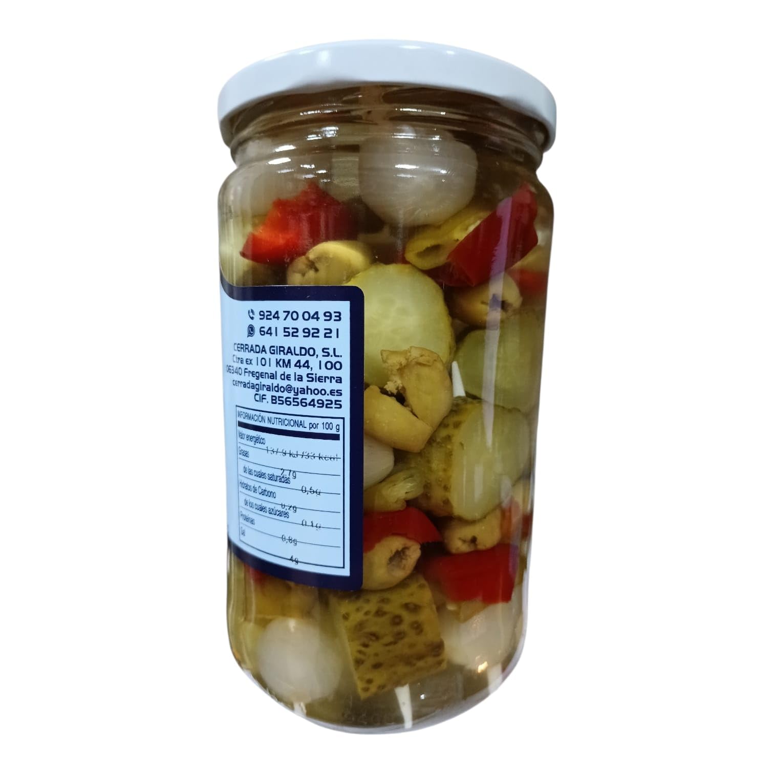 Banderillas de Encurtidos Extra 830g | Aceitunas, Pepinillos, Cebollitas y Guindillas | Aperitivo Tradicional Español | Ideal para Tapas, Picoteo y Aperitivos