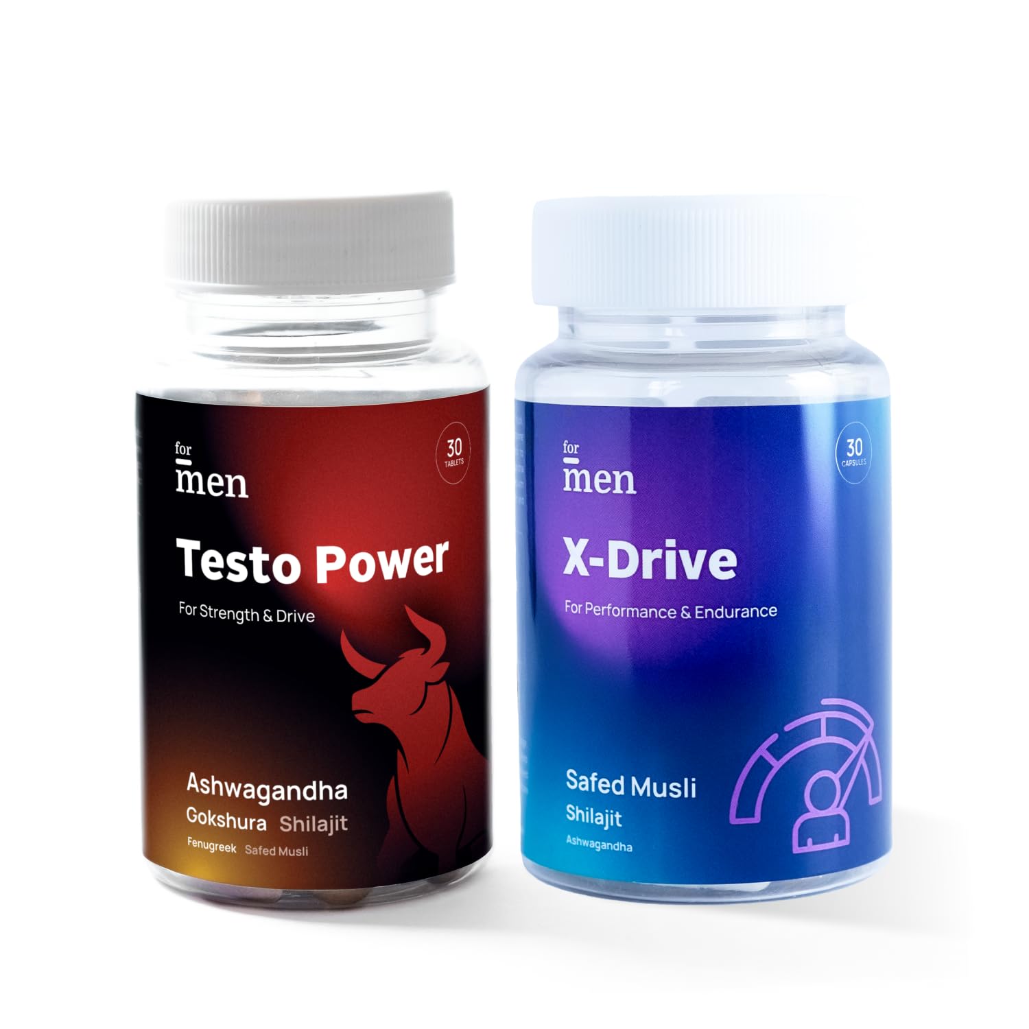 ForMen Combo Testo Power & X drive with Safed Musli Tablets for Men | Men Wellness Supplement for Energy & Performance-image-14