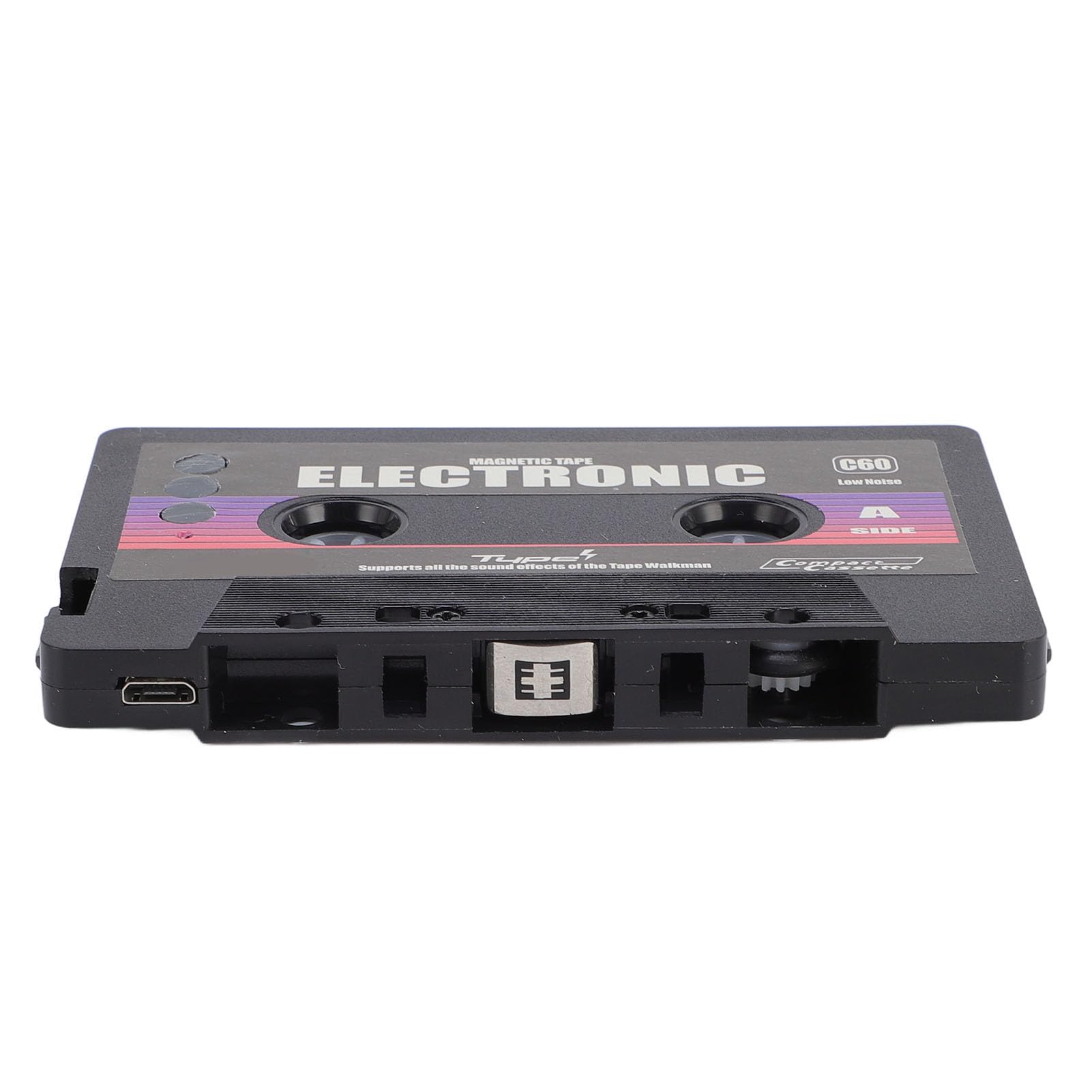 Naroote Adattatore Bluetooth per Lettore di Cassette per Auto, Ricevitore per Lettore di Cassette per Veicoli Alimentato Tramite USB, Adattatore Musicale Wireless per Smartphone