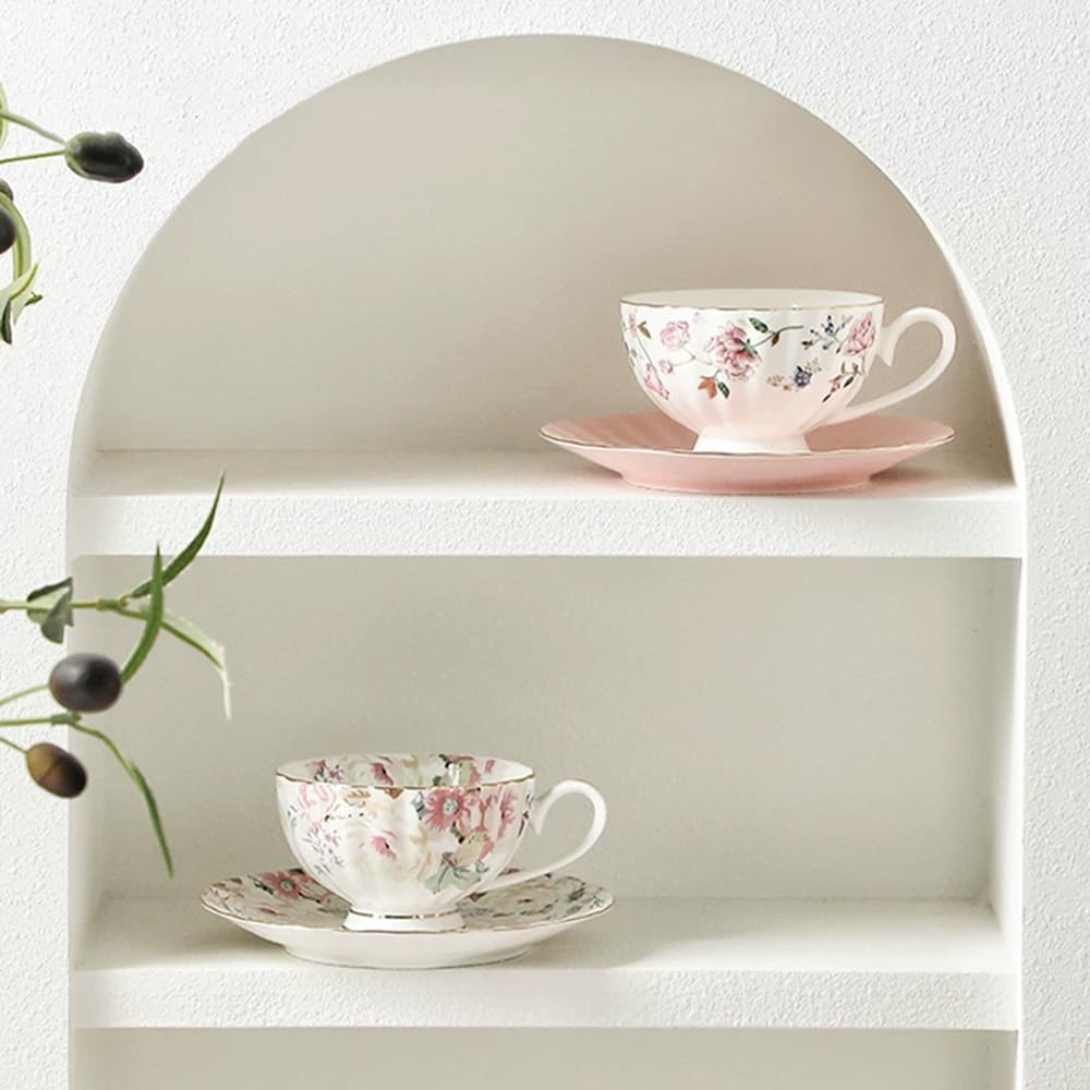 2 szt. Zestaw filiżanek i spodków do espresso, ceramiczny zestaw filiżanek do kawy i spodków, pojemniki na kawę do specjalnych napojów kawowych i herbaty