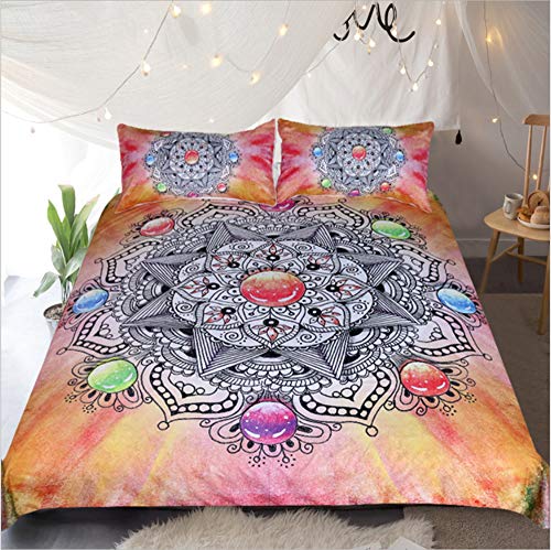 Parure de lit avec housse de couette impression 3D 228x228 lit double AB04