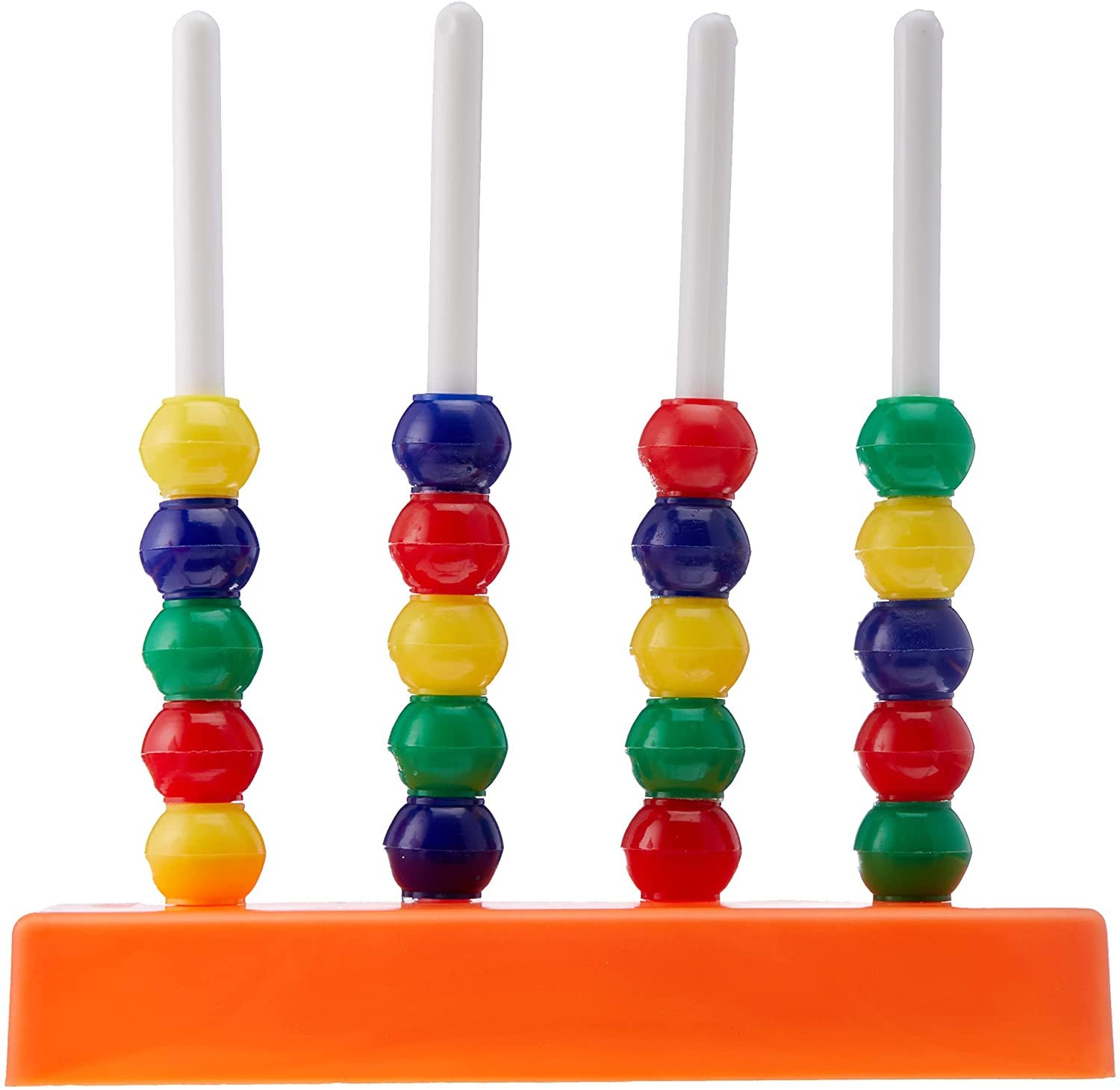 Ábaco Multibase Italveneta Didattica – Juego Educativo De Cálculo Con 9 Bolas Y 16 Barras – Incluye Guía Práctica – Aprendizaje De Matemáticas
