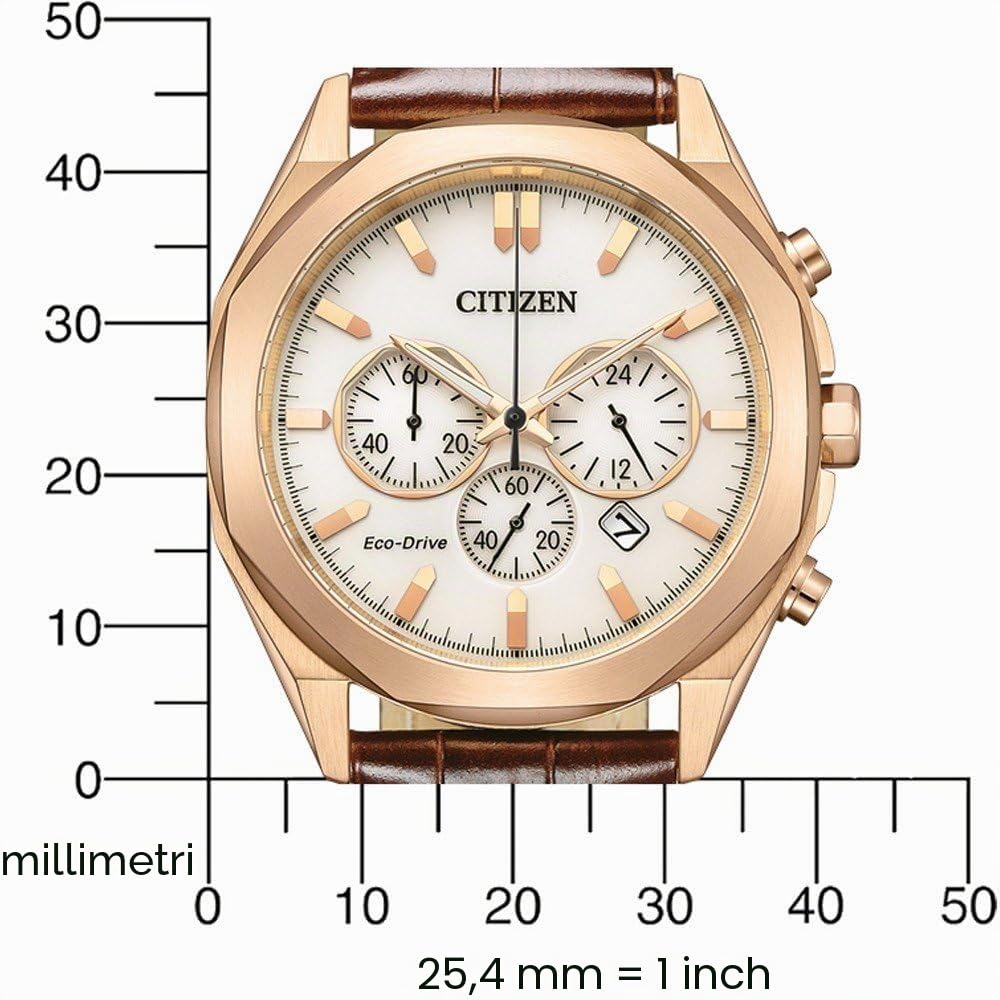 Citizen Watch CA4593-15A, Marrone, Cinturino, marrone, Bracciale