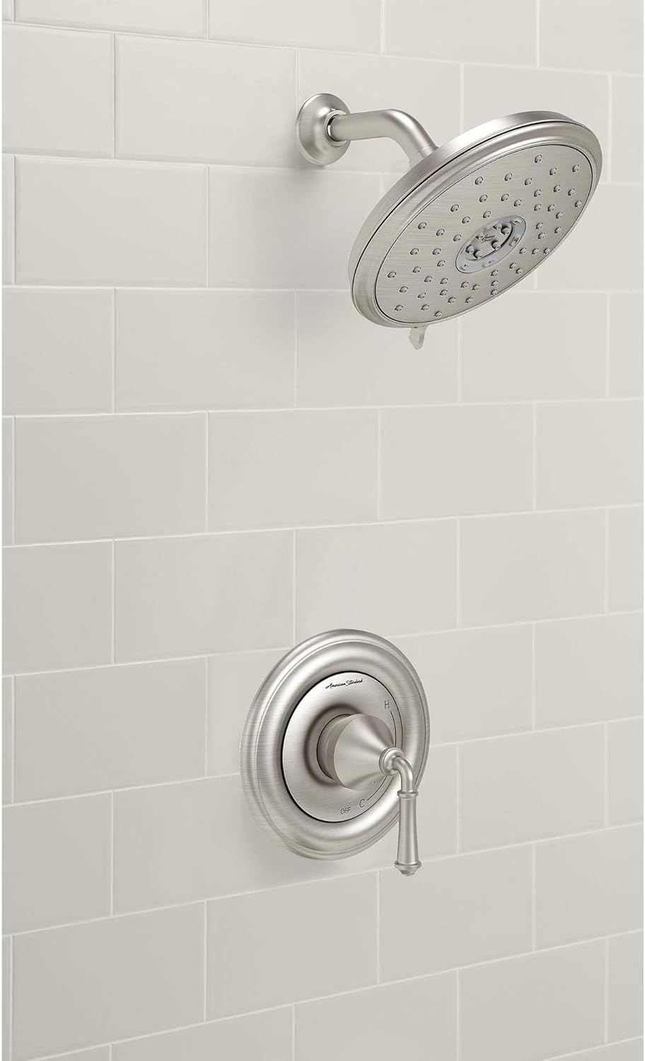 American Standard TU420501.002 Portsmouth Round Shower Only Trim Kit with Cartridge, Polished Chrome