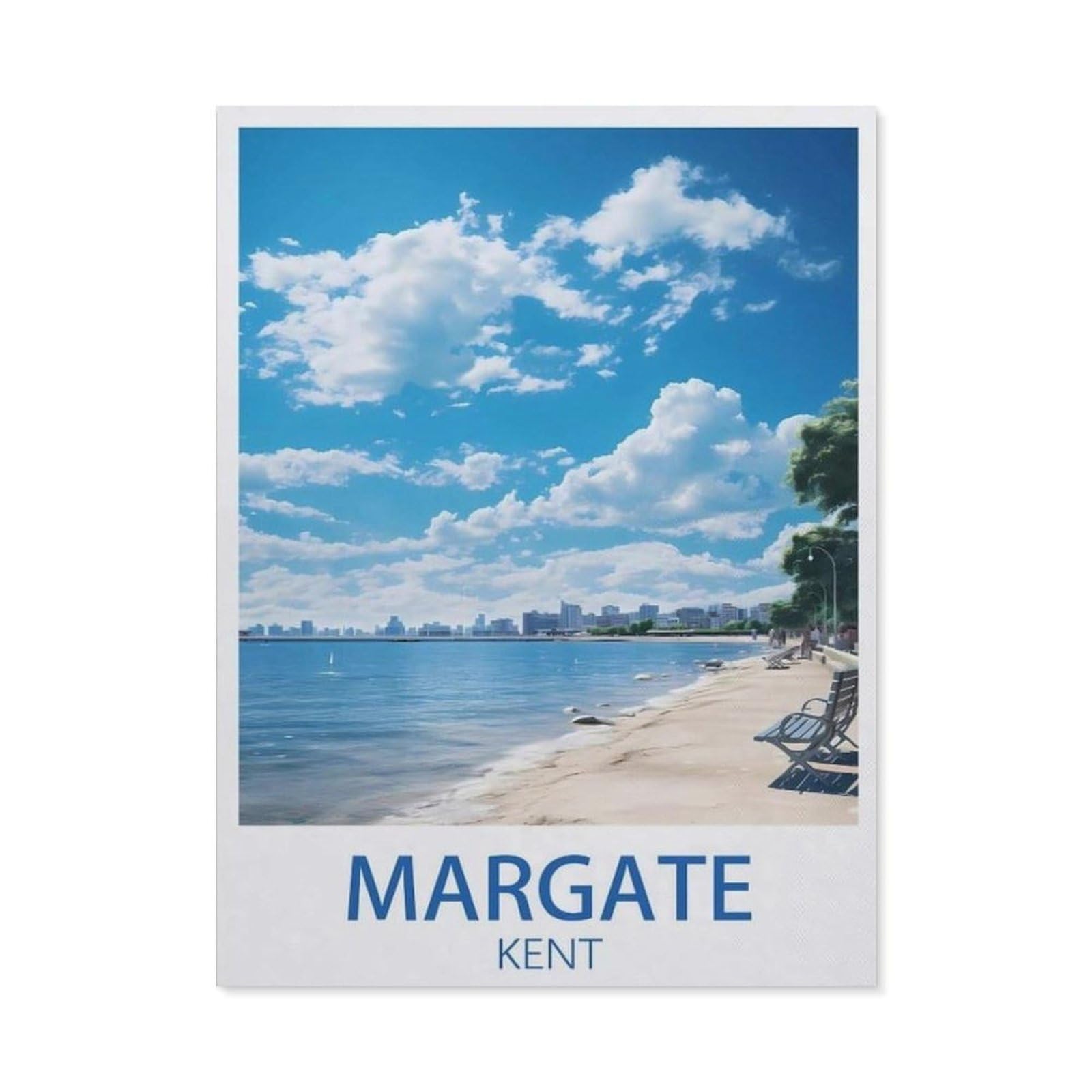 Margate Kent，Puzzle 1000 Pieces Paper Puzzle Adult Children'S Educational Toy Family Decompression Game（50x70cm）-HD35