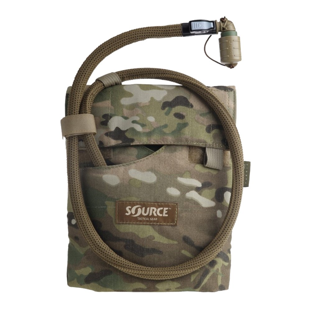 Source Tactical Kangaroo 1-Liter Collapsible Canteen Hydration System with Pouch
