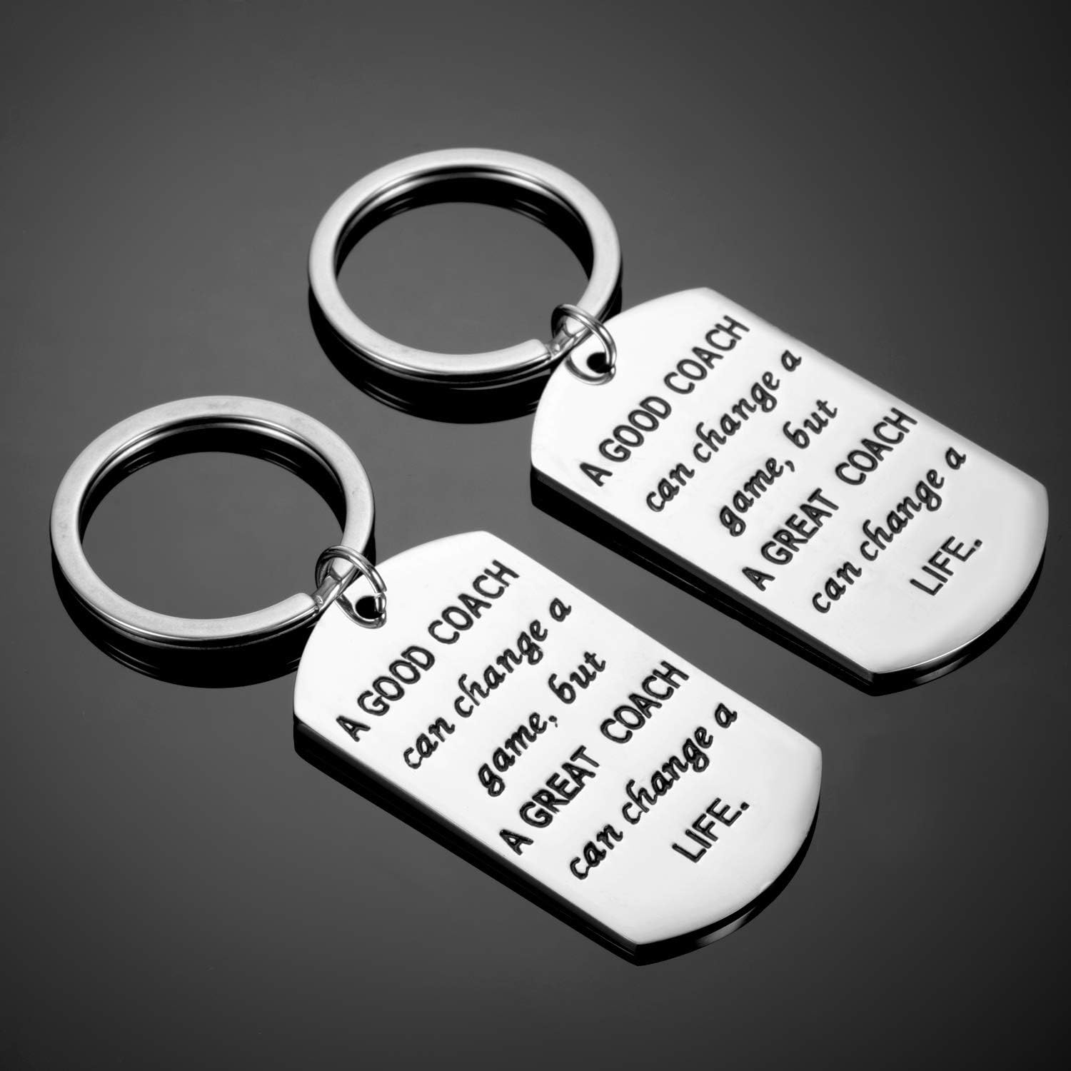 SATINIOR 2 Pcs Coach Keychain Appreciation Gift for Sports Team image 4