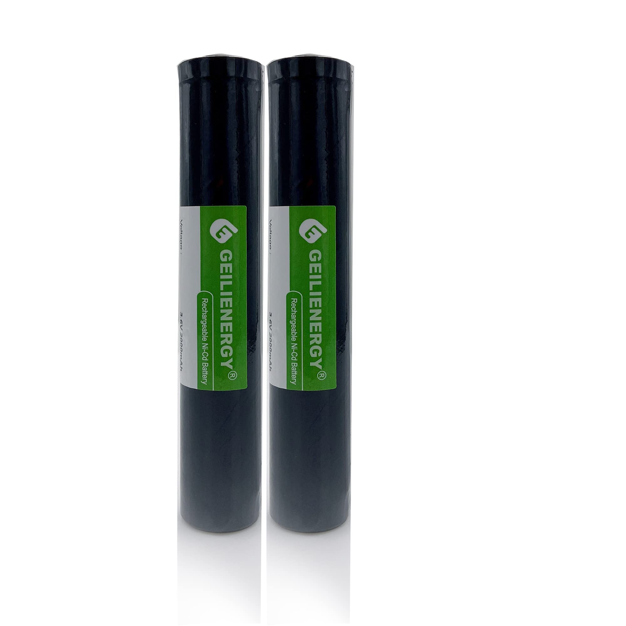 2-Pack 3.6V 2000mAh Ni-Cd Rechargeable Flashlight Batteries – Compatible With Streamlight Stinger, PolyStinger, Pelican M9 & More | Direct Replacement For 75175, 75375 - View #4