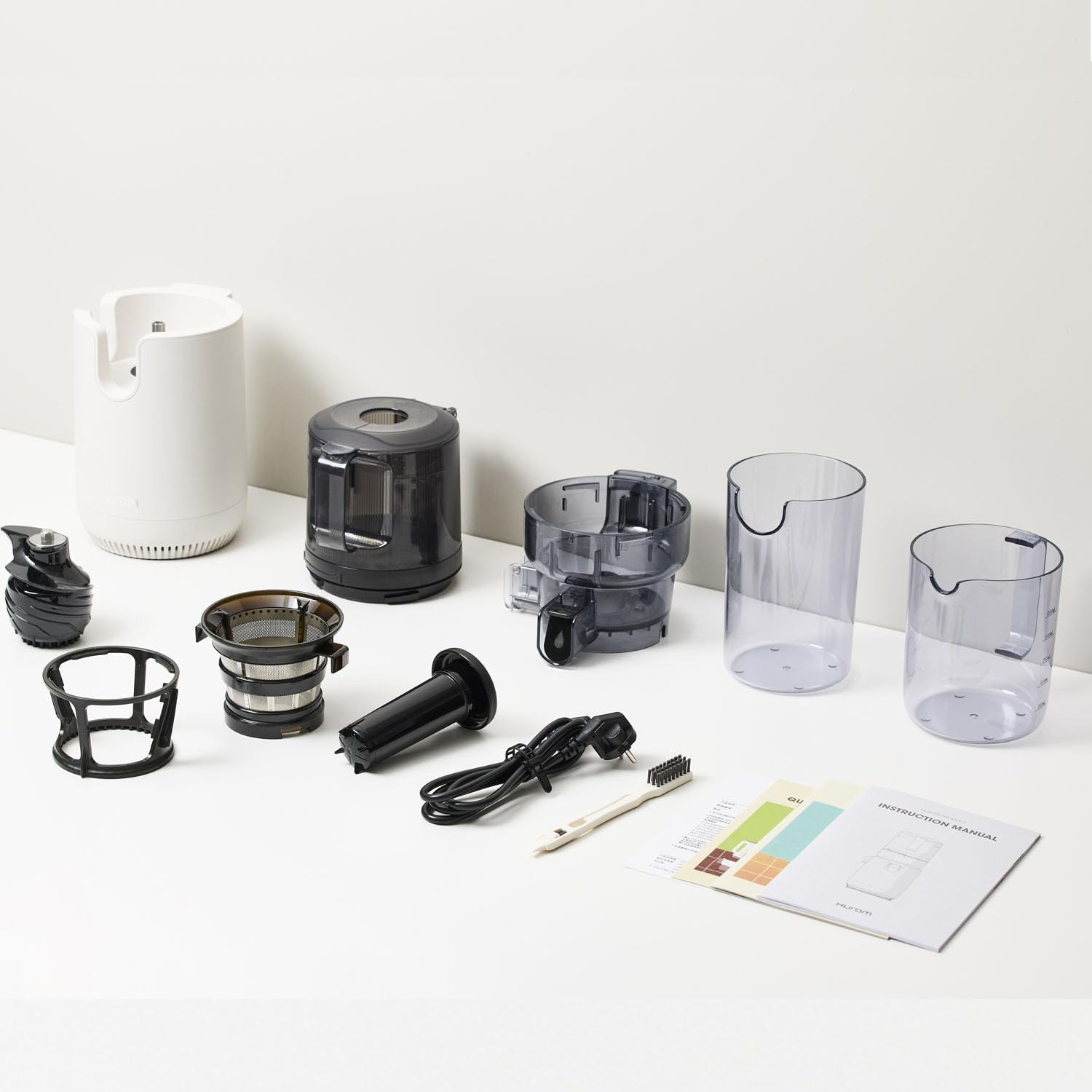 Hurom E50ST Neuer Slow Juicer | Elektrische Kaltpresse | Entsafter für Gemüse & Obst | 1.6L Kapazität | Automatische Entsaftungsfunktion | BPA-frei | 10 Jahre Garantie | 150W