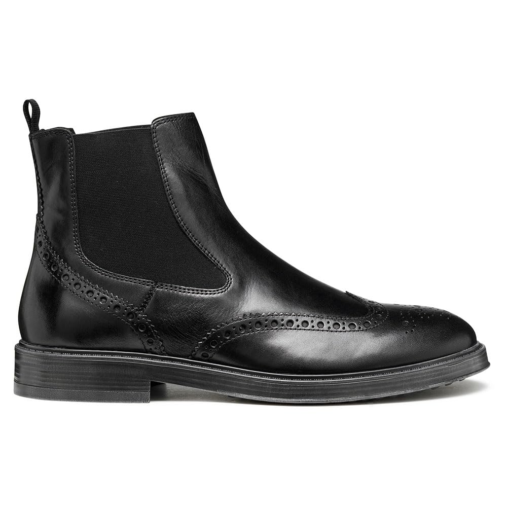 Geox MAN U HENREYS ANKLE BOOTS BLACK 41_EU