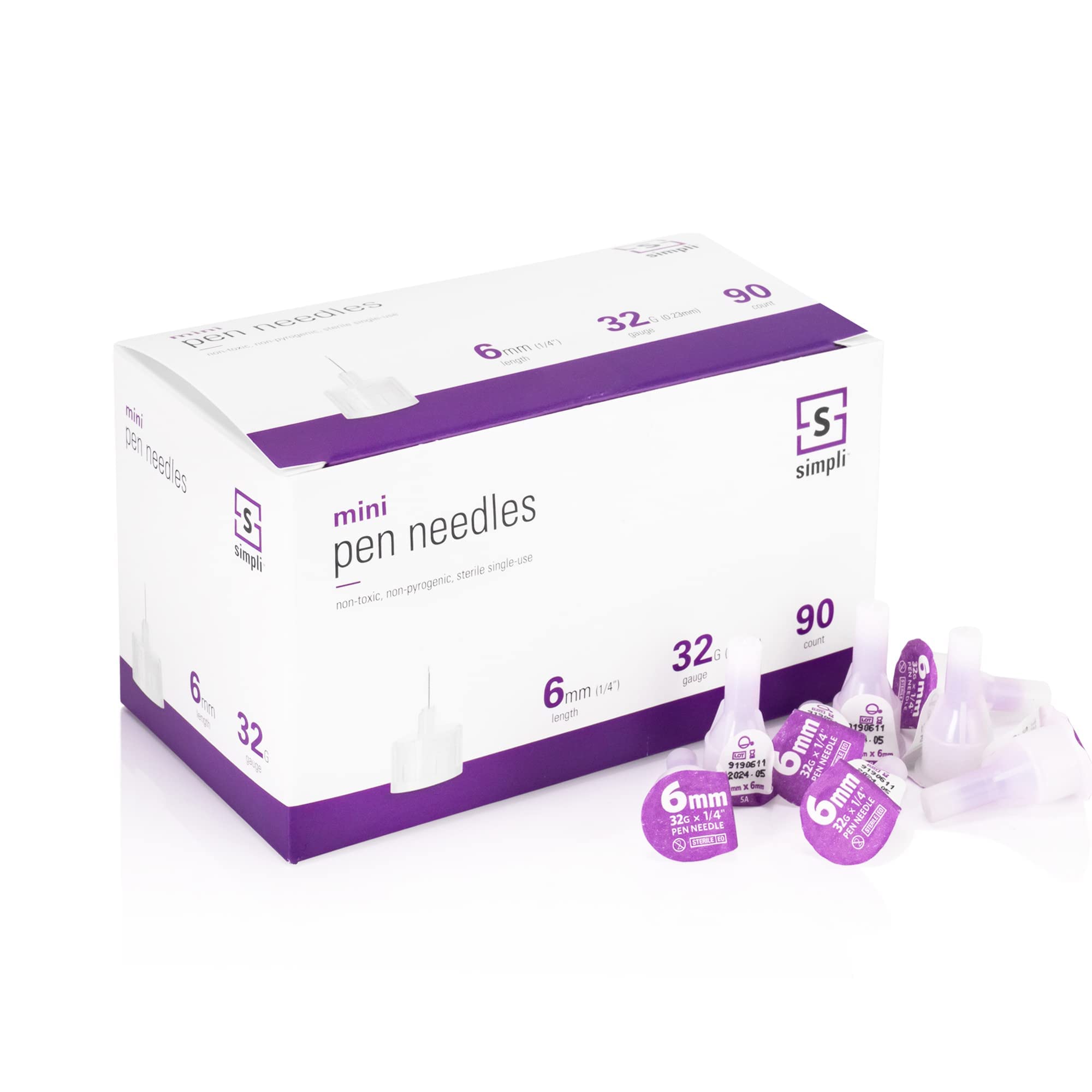 Buy SIMPLI Insulin Pen Needles for atHome Insulin Injections