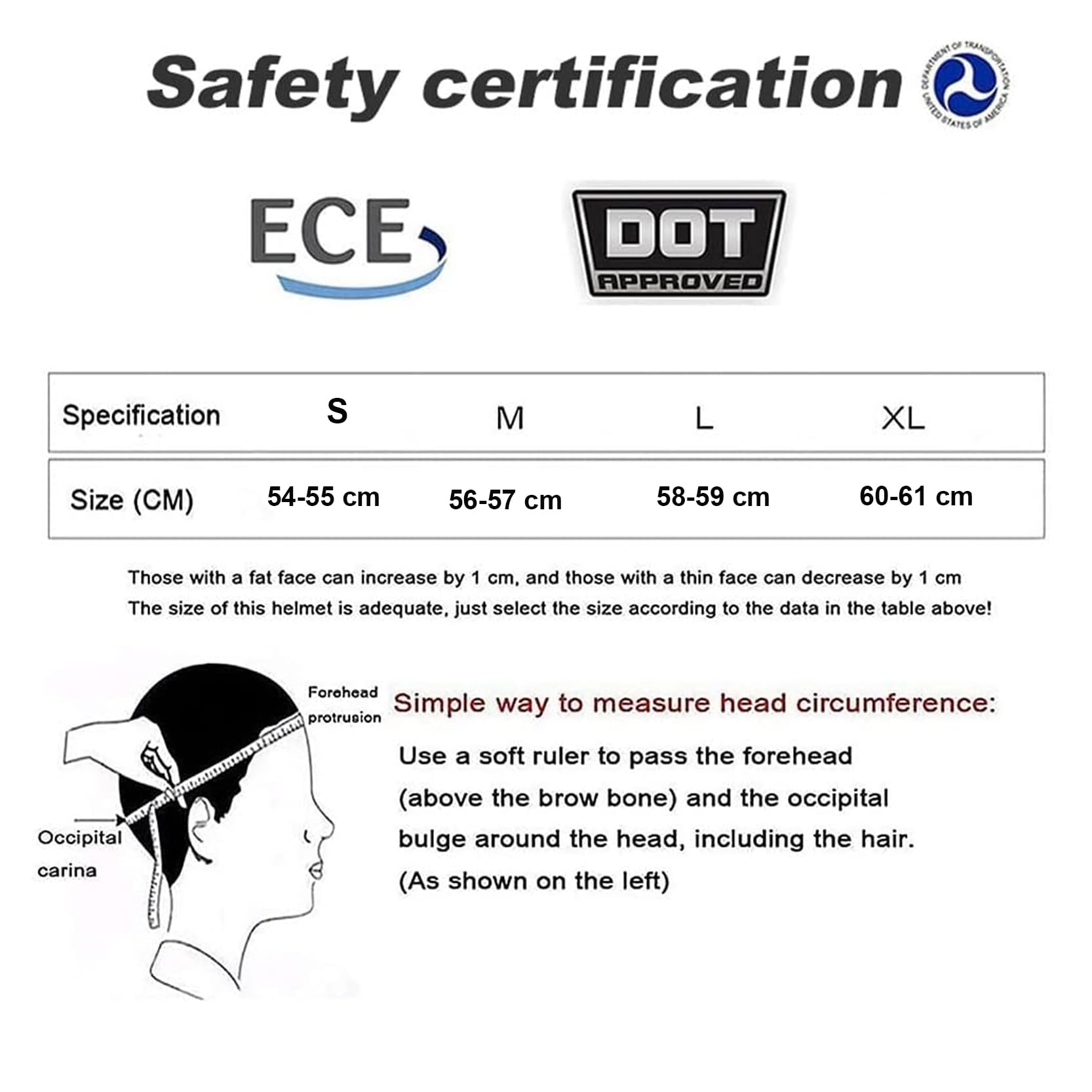 Integrierter Motorradhelm mit hochklappbarer Vorderseite, modularer Crash-Helm mit HD-Doppelvisieren, DOT/ECE-Zulassung, Geräuschreduzierung durch Belüftung, für Männer Damen,F-XL(60~61cm)