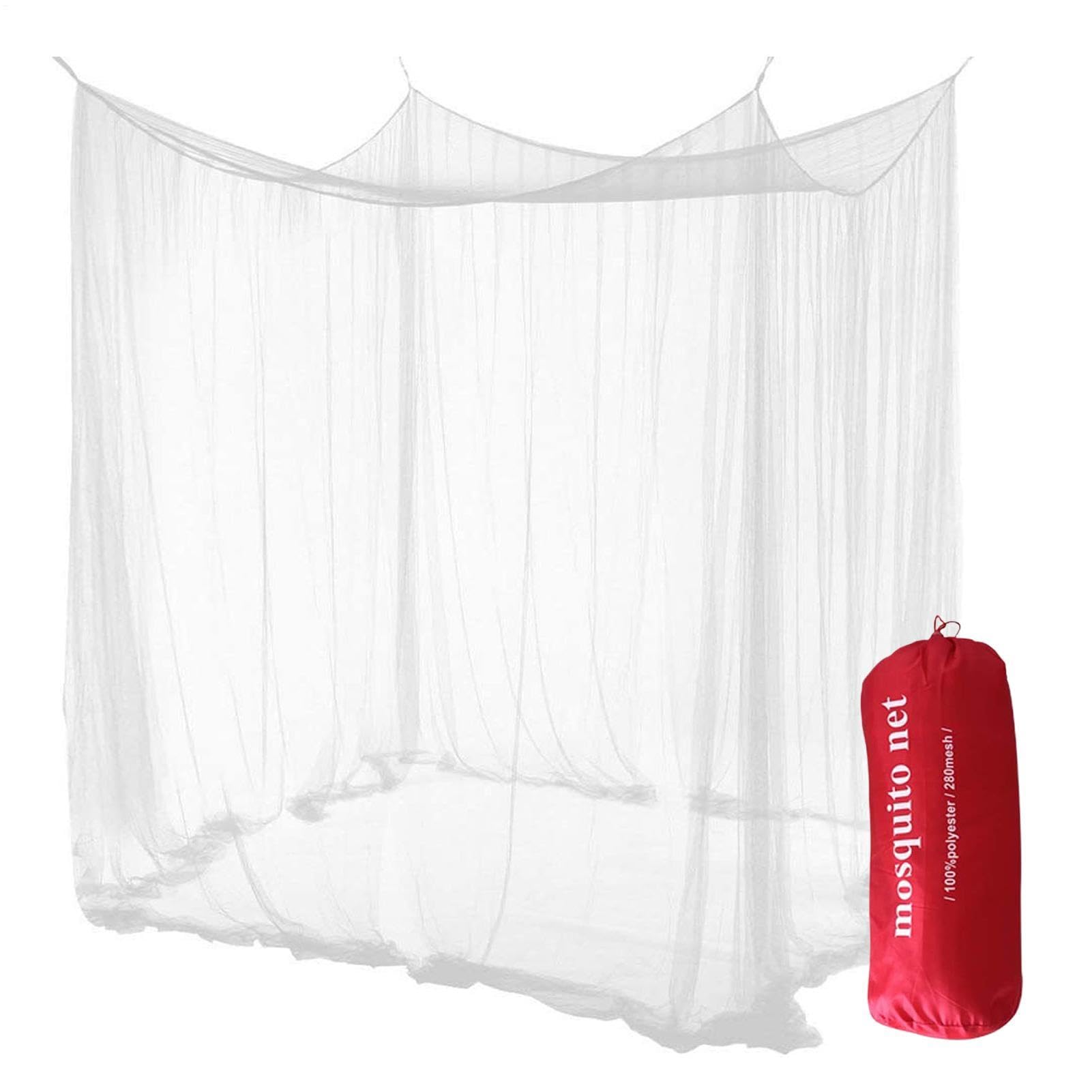 Mosquitera de porche plegable con red antimoscas transpirable y ligera
