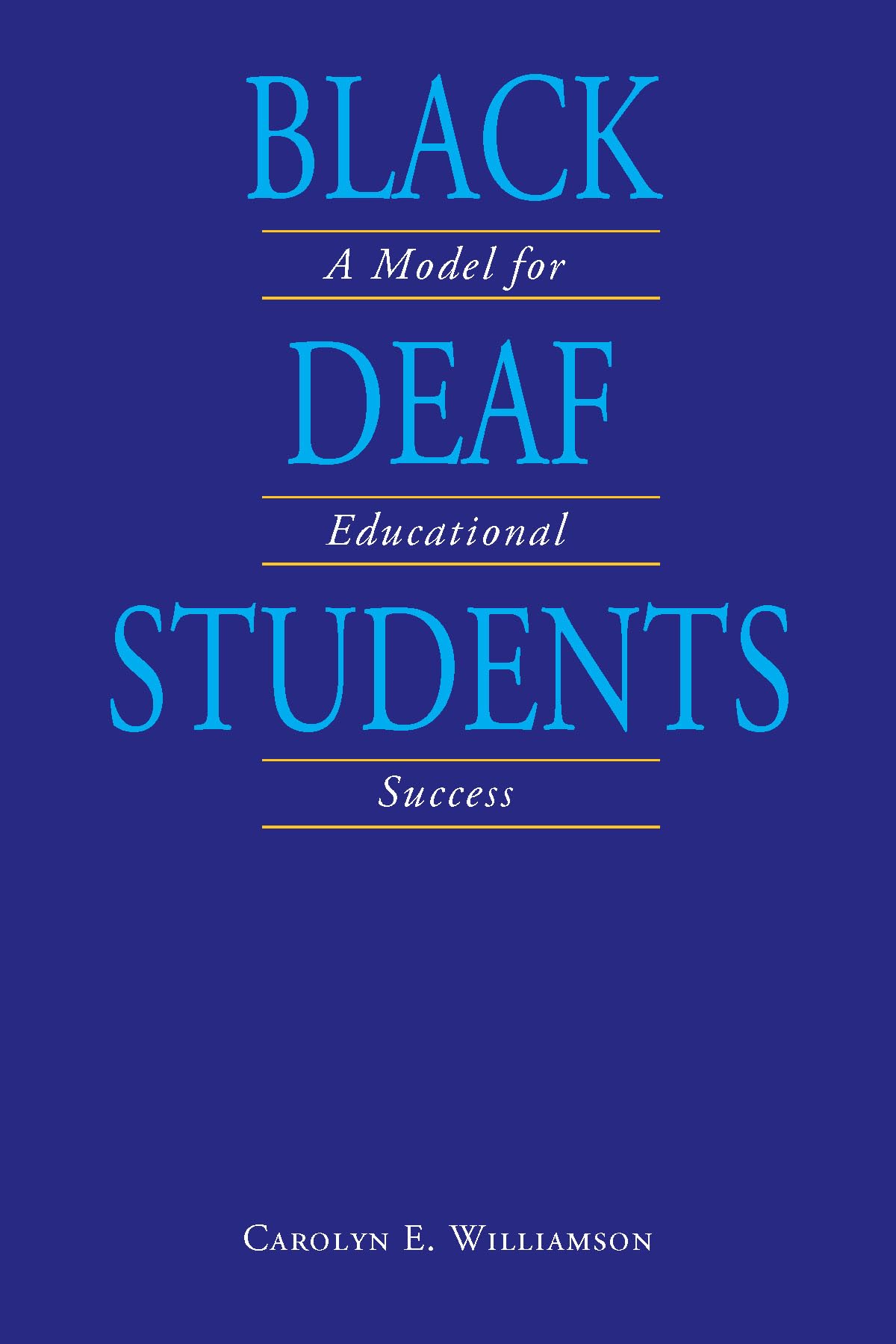 Buy Black Deaf Students: A Model for Educational Success — BookShops.in