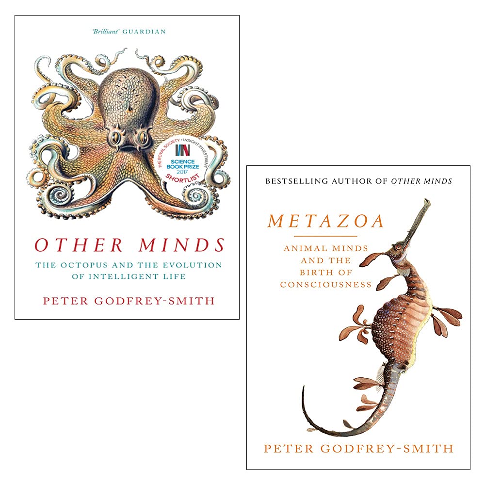 Peter Godfrey-Smith 2 Books Collection Set (Metazoa, OTHER MINDS)