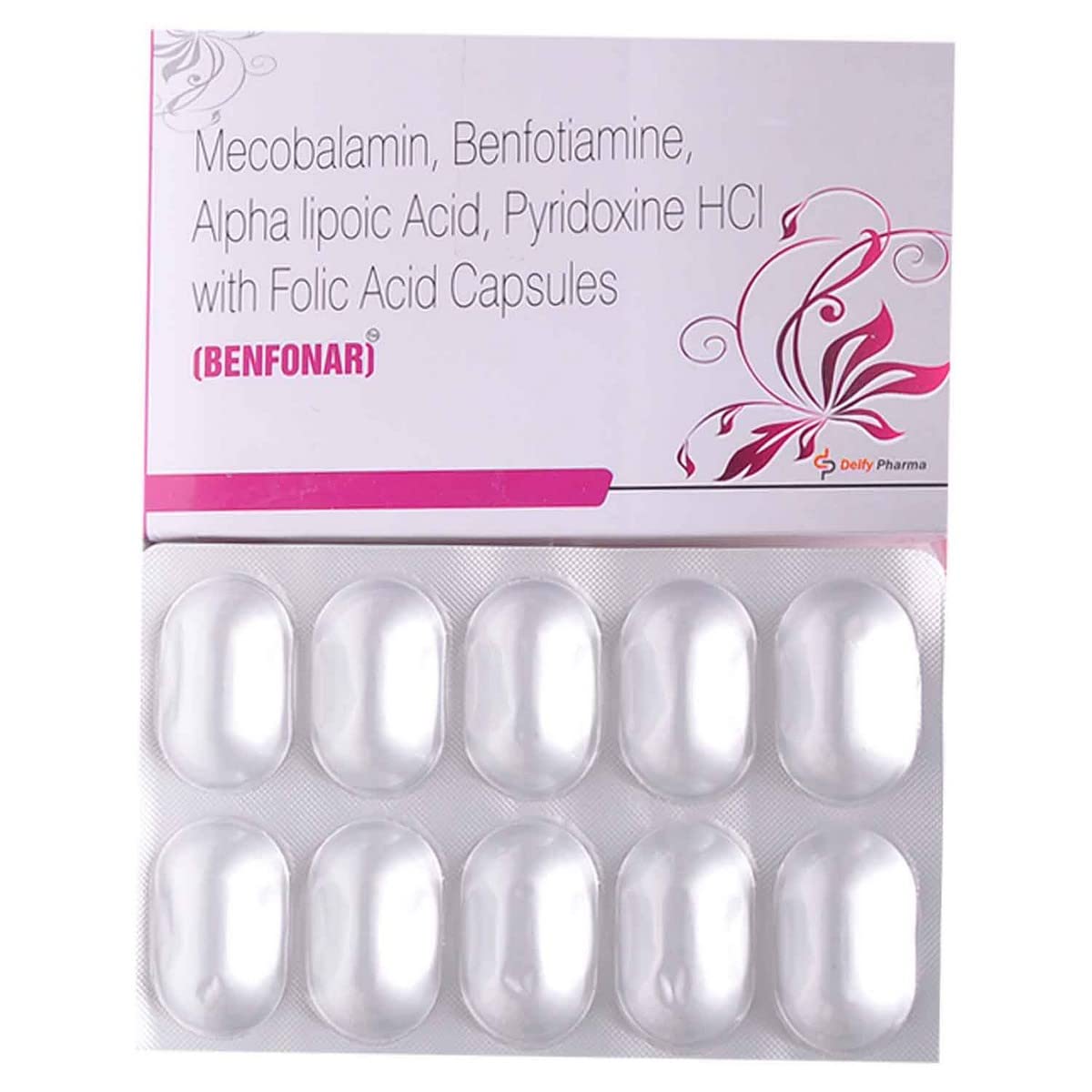 Benfonar - Strip of 10 Capsules