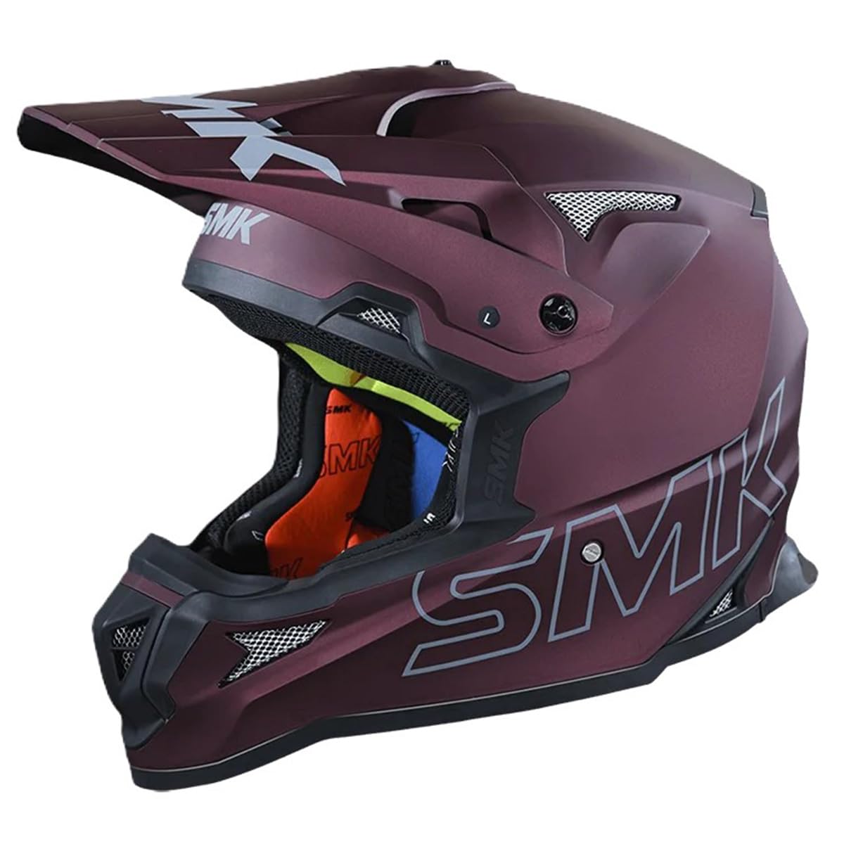 Allterra Off Road Helmet (Matte Wine Red (MA300) - Small)