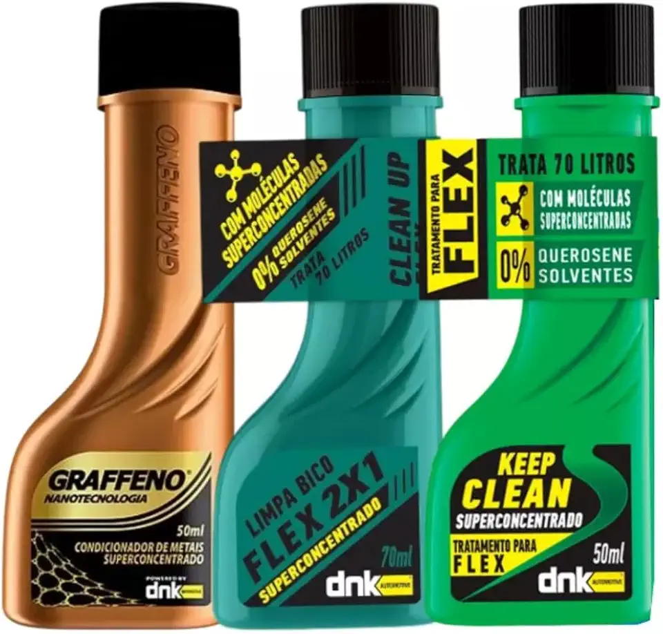 Kit Tratamento + Condicionador de Metais Proteção e Performance (Graffeno + Tratamento Flex)