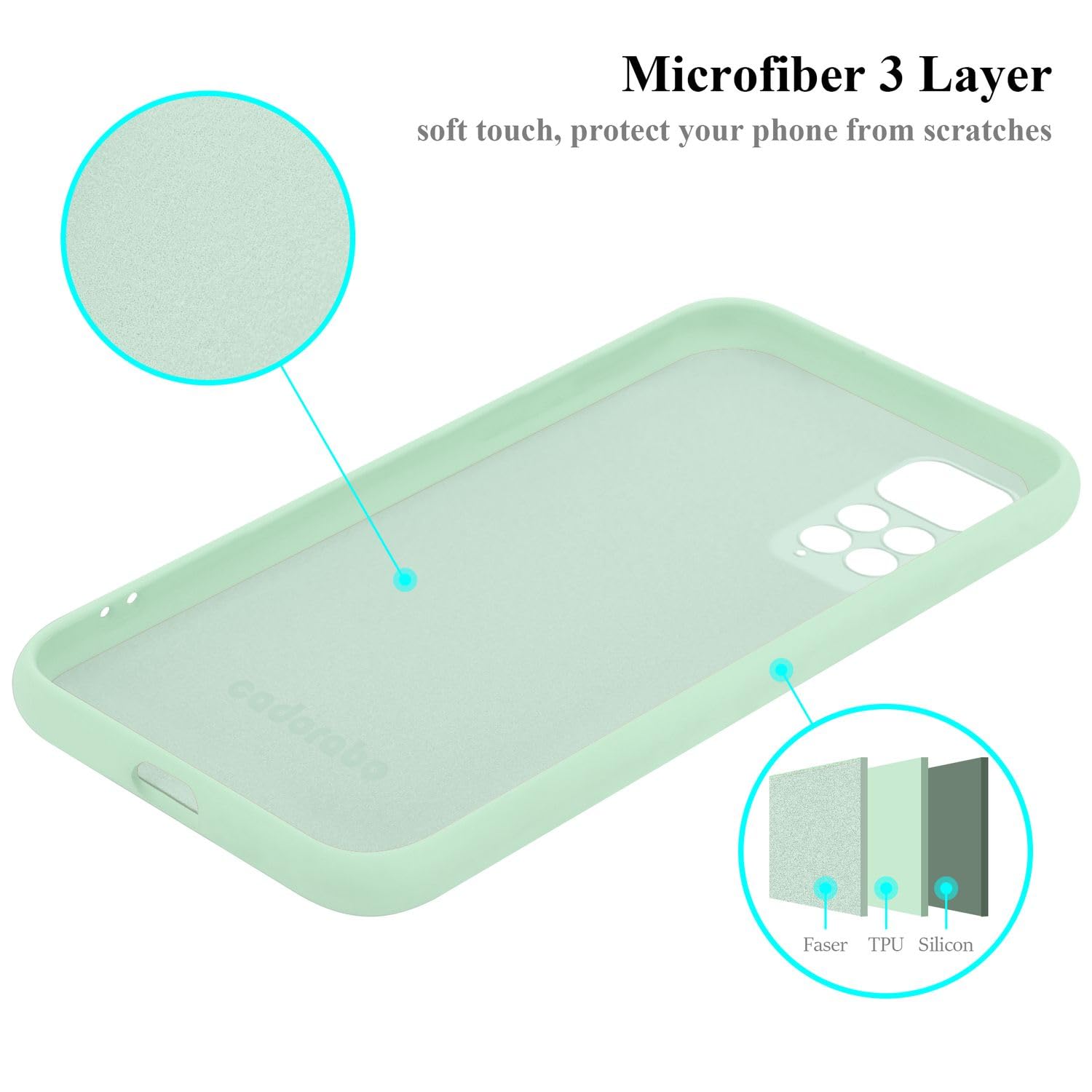 Avizar - Cover Xiaomi Redmi Note 11 / 11s Ibrida Angoli Rinforzati Traslucida