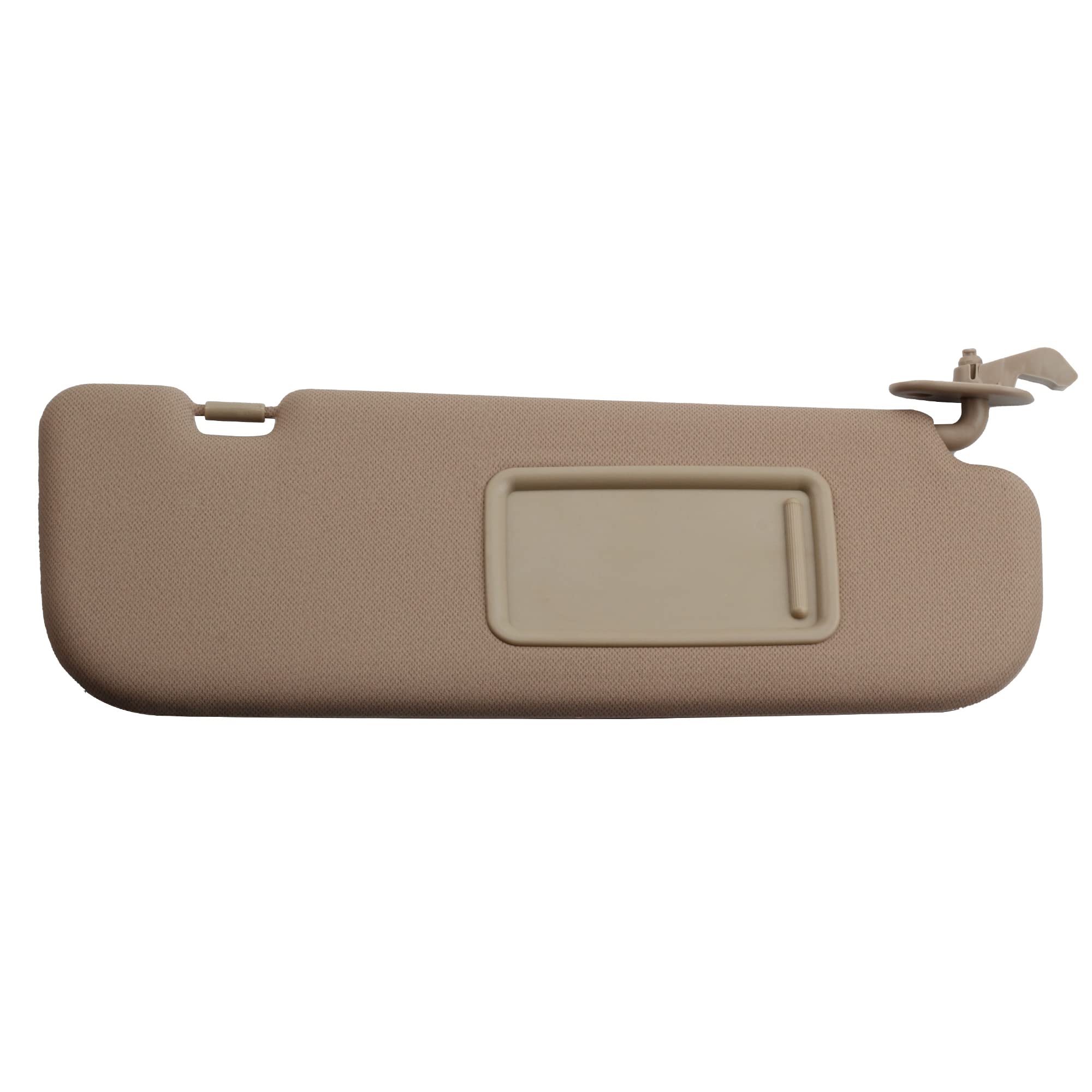 Photo 1 of Dasbecan Beige Right Passenger Side Sun Visor Compatible with Hyundai Elantra 2011 2012 2013 2014 2015 Replaces# 852103X001TX Right Beige