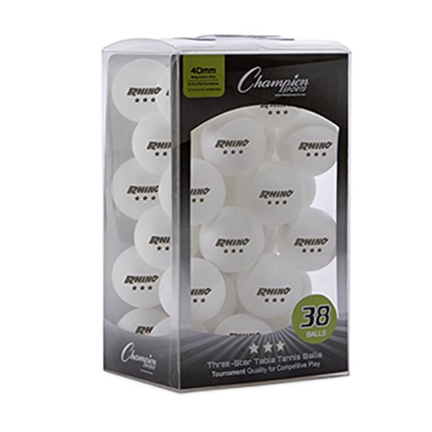 See full amazon price history chart for Champion Sports 3 Star Table Tennis Ball Pack, Tournament Size - White Ping Pong Balls, Set of 38, with 40mm Seamless Design - Professional Table Tennis Equipment, Accessories - CTTA and ITTA Approved Champion Sports 3 Star Table Tennis Ball Pack, Tournament Size - White Ping Pong Balls, Set of 38, with 40mm Seamless Design - Professional Table Tennis Equipment, Accessories - CTTA and ITTA Approved (B07KJKNFYP) Amazon Price History, Amazon Price Tracker