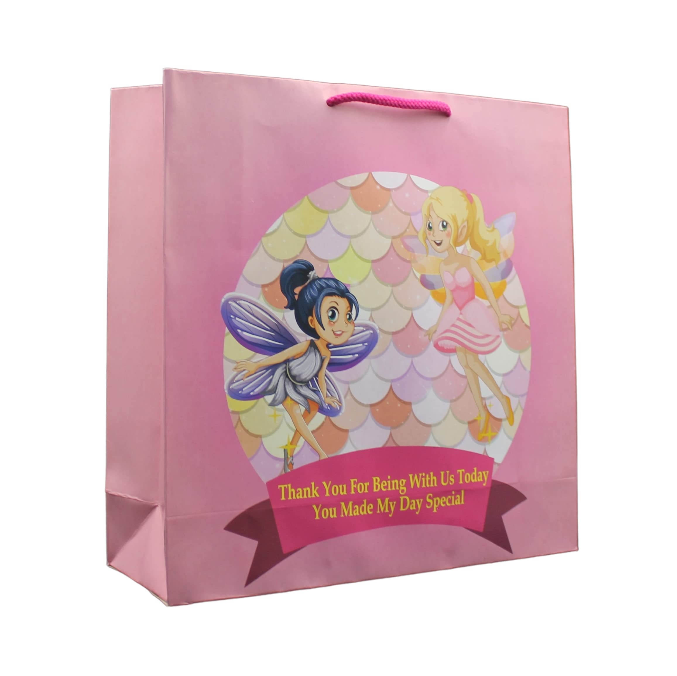 TASCHE Paper Twin Angel Gift Bags For Return Gift, Small Presents, Weddings, Birthday, Holiday Presents (Size 12 X 12 X 4 Inch|Pack Of 25),Multi (B0BN3LR41L) Amazon Price History, Amazon Price Tracker