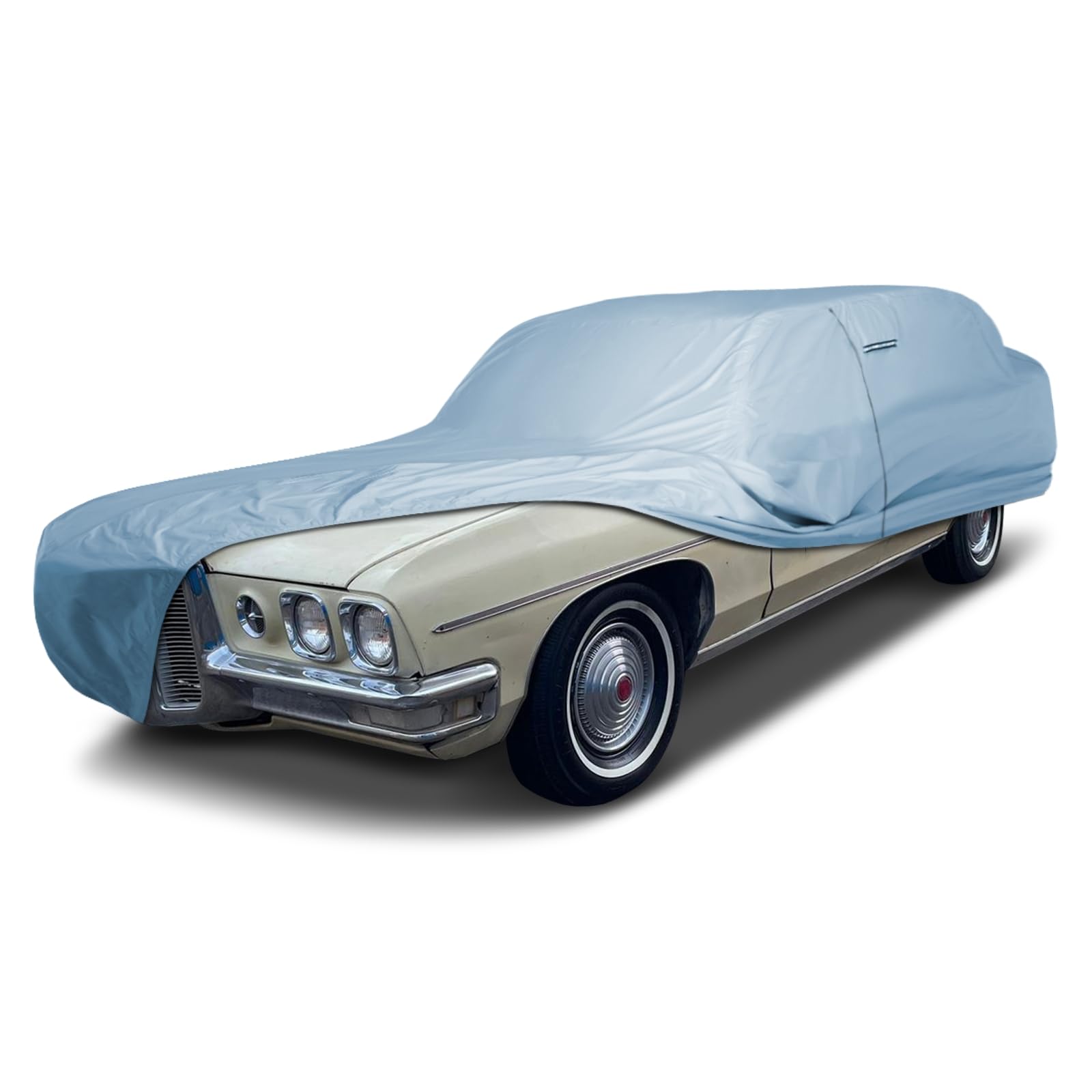 iCarCover Car Cover Waterproof All Weather for 1965-1976 Safari Wagon