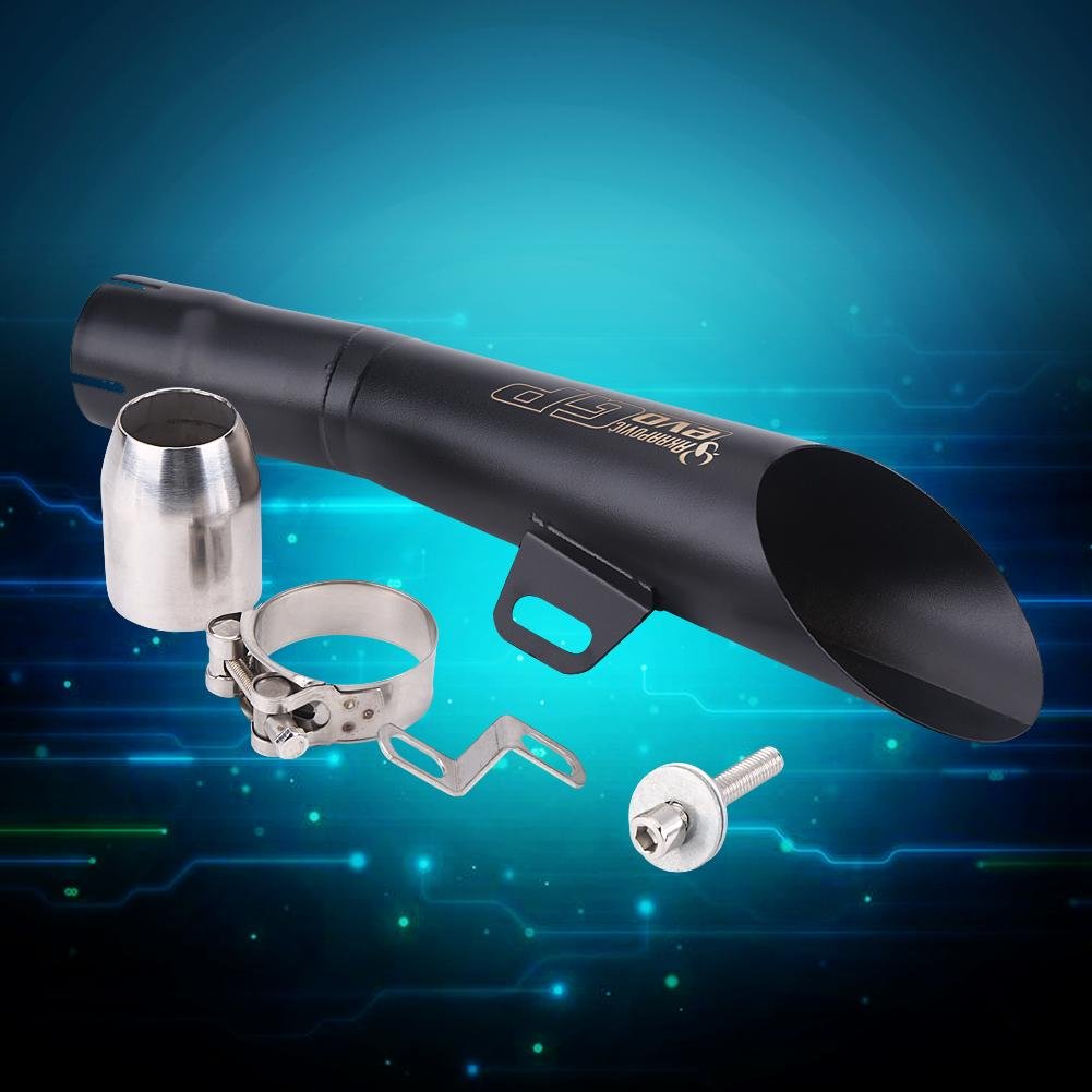 Acciaio inox universale motocicletta Motocross Silenziatore di scarico punta tubo