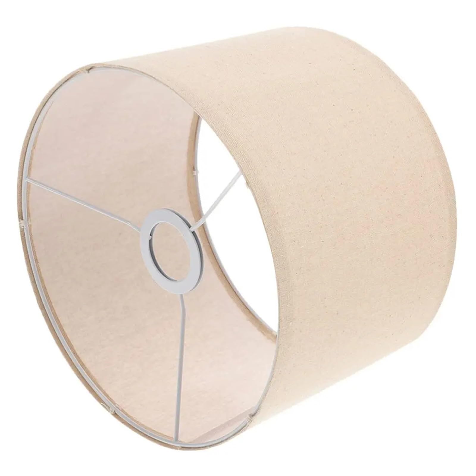 Luxemetals 1 Pack Beige Drum Lampshade For Table And Floor Lamps(1 Pack)