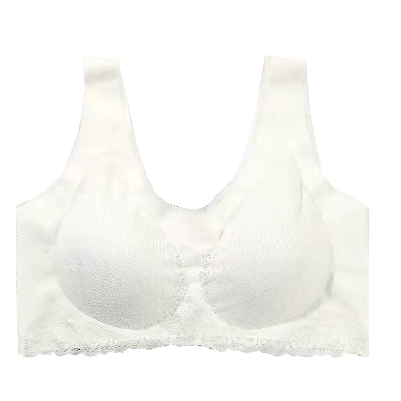 Sports Bras for Women Plus Size Lace Comfort Wireless Bra Seamless Underwear Push up Full Coverage Sleep Bras