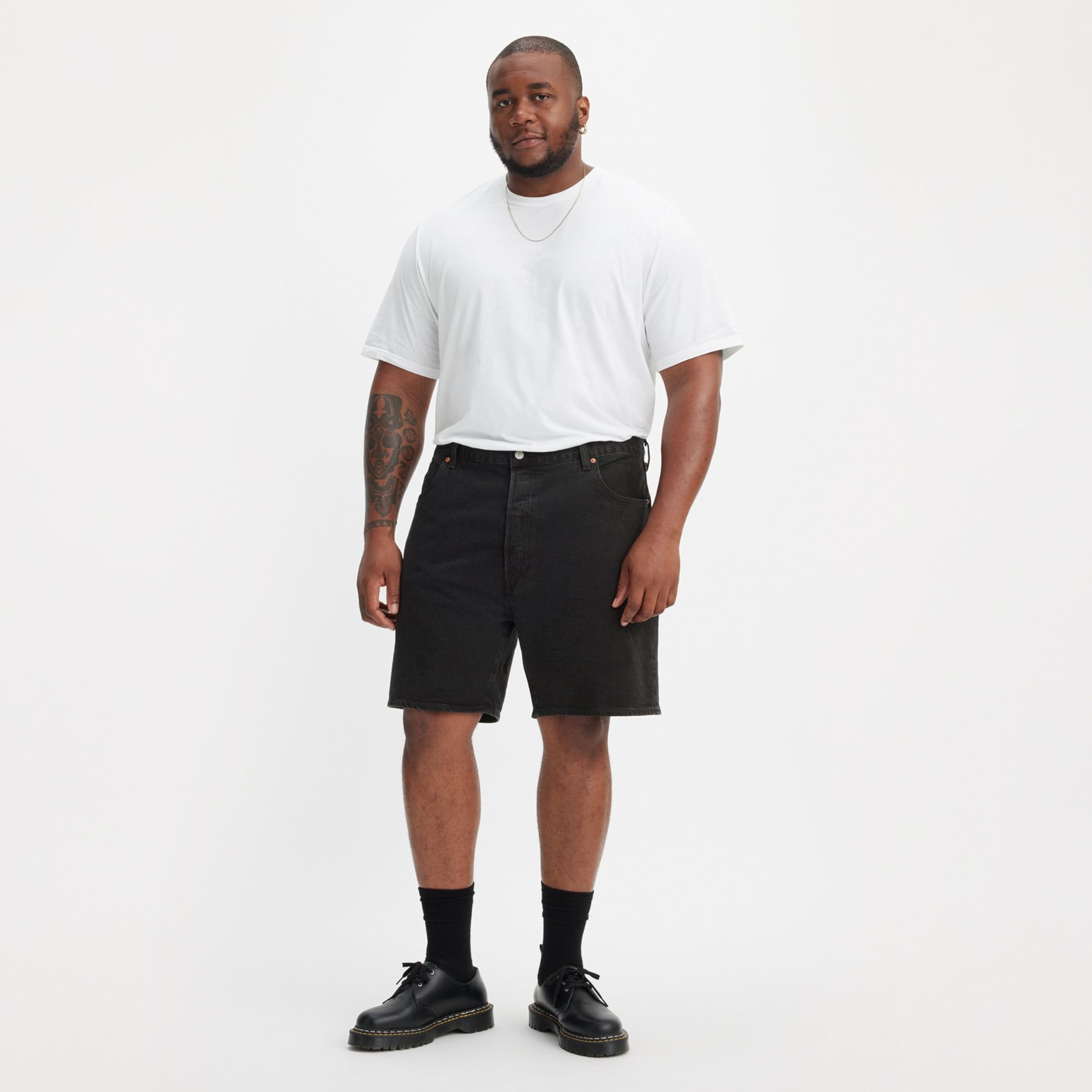 Levi's Big & Tall 501 Original Pantaloncini di Jeans Uomo