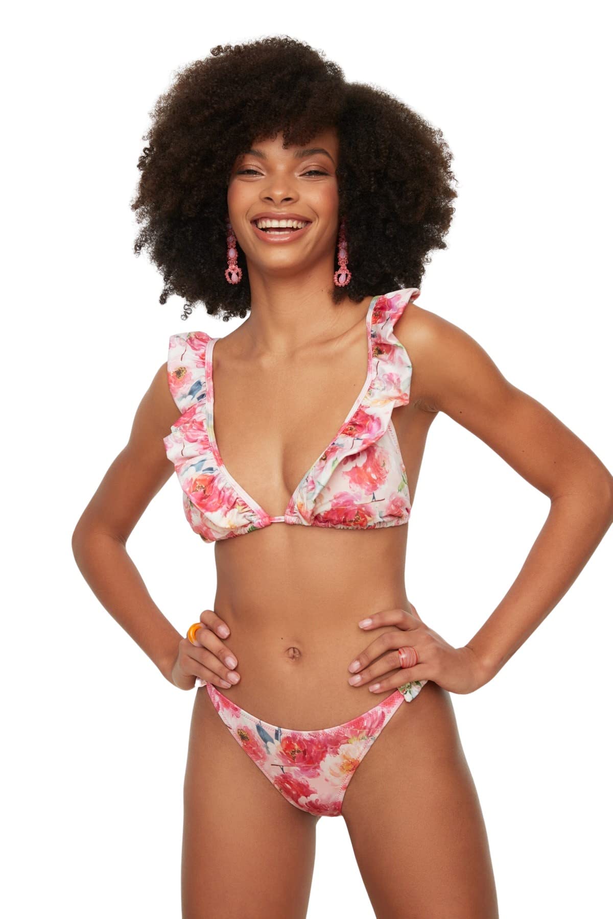Trendyol Women Regular Waist Normal Trotter Bikini Bottom