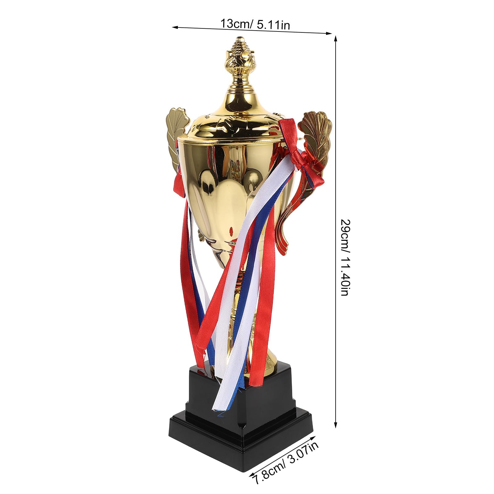 Operitacx Trofeo de Premio para Torneo Deportivo de 3 Piezas - Oro, Plata, Bronce, 1er, 2do y 3er Lugar - Copa de Premio para Torneo Deportivo de fútbol, ​​Baloncesto y competición