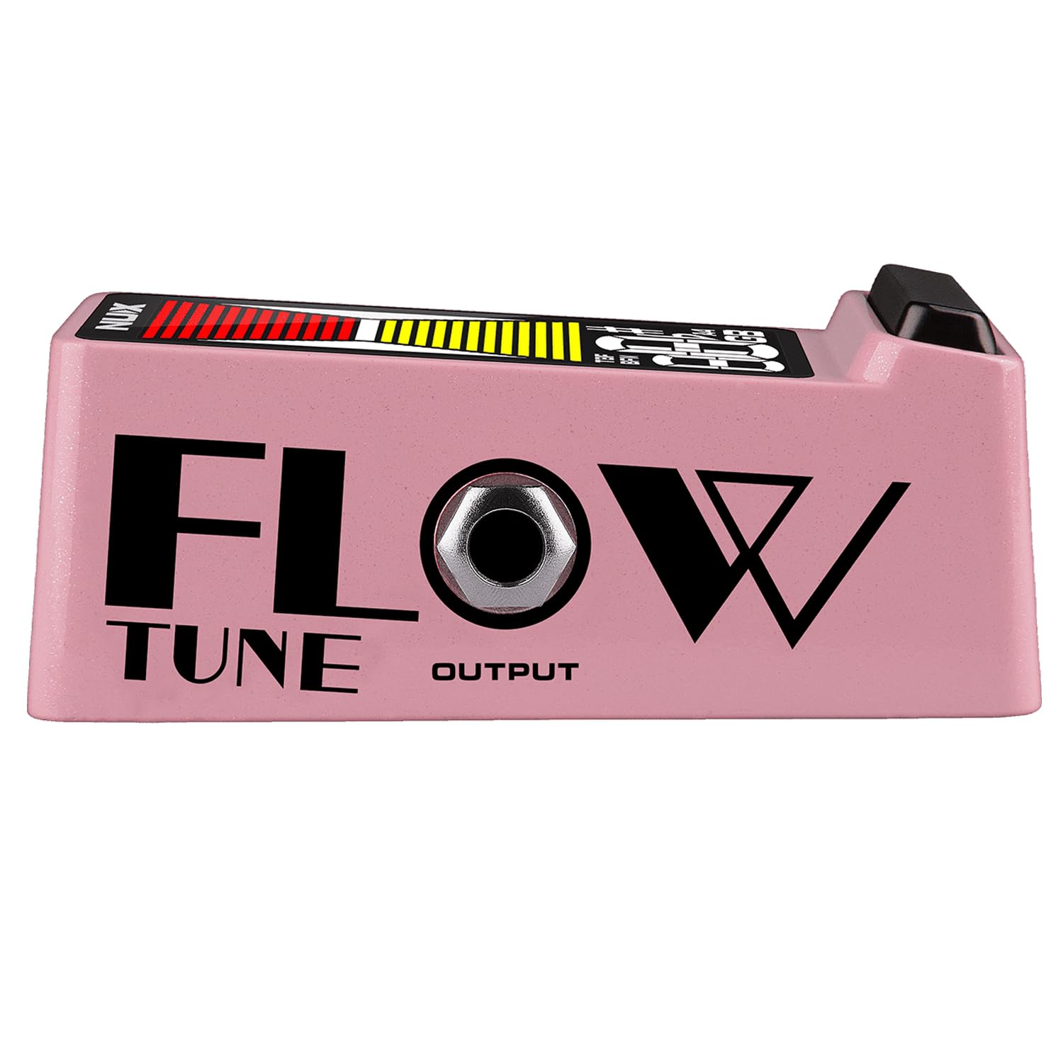Nux NTU-3 MKII Flow Tune - Afinador con cable jack keepdrum, color rosa