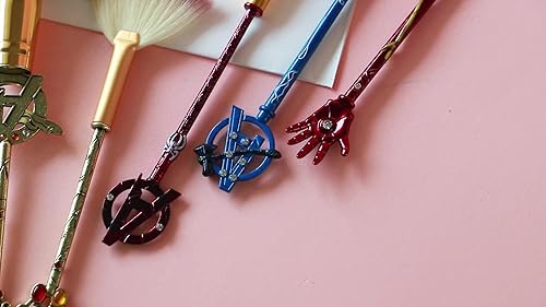 Miniatura 7 de JORCEDI Juego de brochas de maquillaje de cara de película clásica, juego de brochas de maquillaje cosmético en polvo, kit de sombras de ojos para