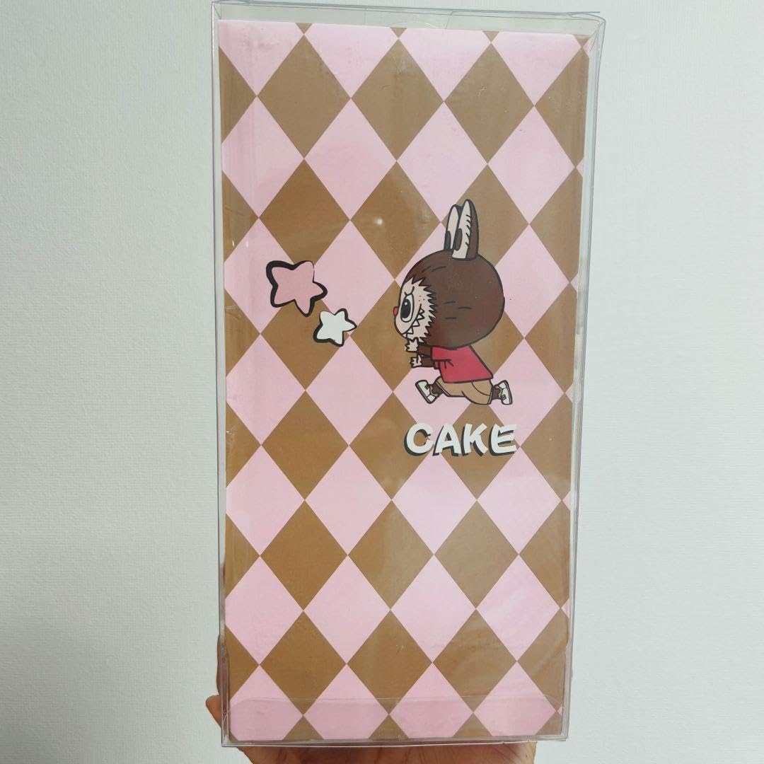 Amazon.co.jp: 海外ZIMOMO LABUBUぬいぐるみキーホルダーCAKE