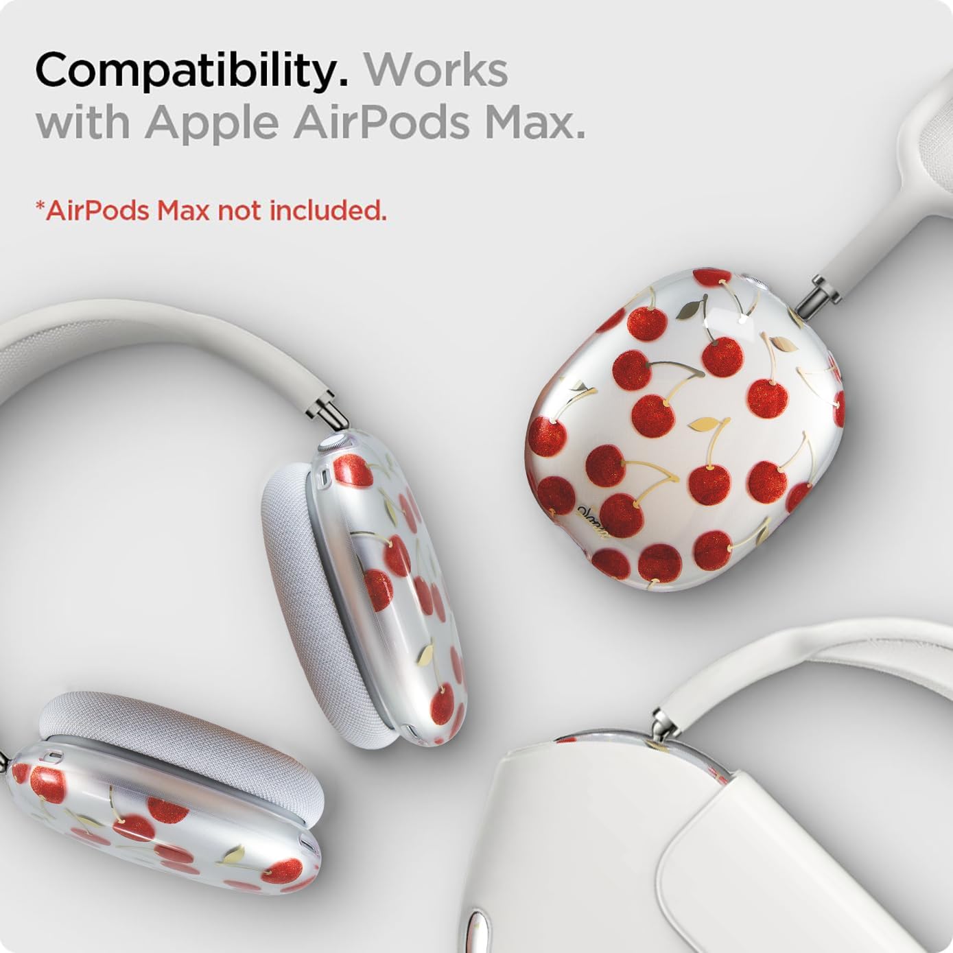 Sonix Protective Case Cover for AirPods Max Headphones | Cherry on Top - Image 9
