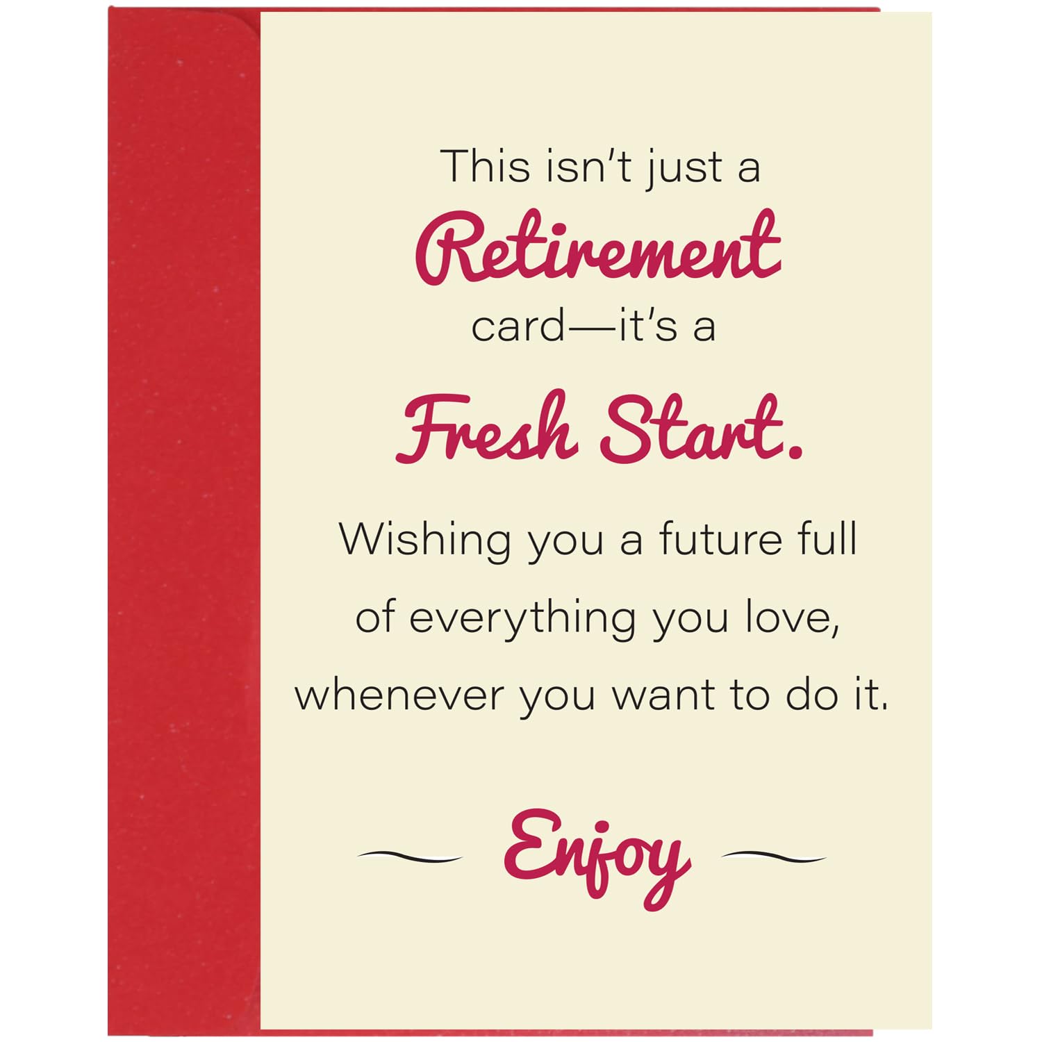 Cheerin Sentimental Retirement Card – Happy Retirement Card for Men and Women with Envelope – Farewell Gift for Coworkers, Boss, or Friend