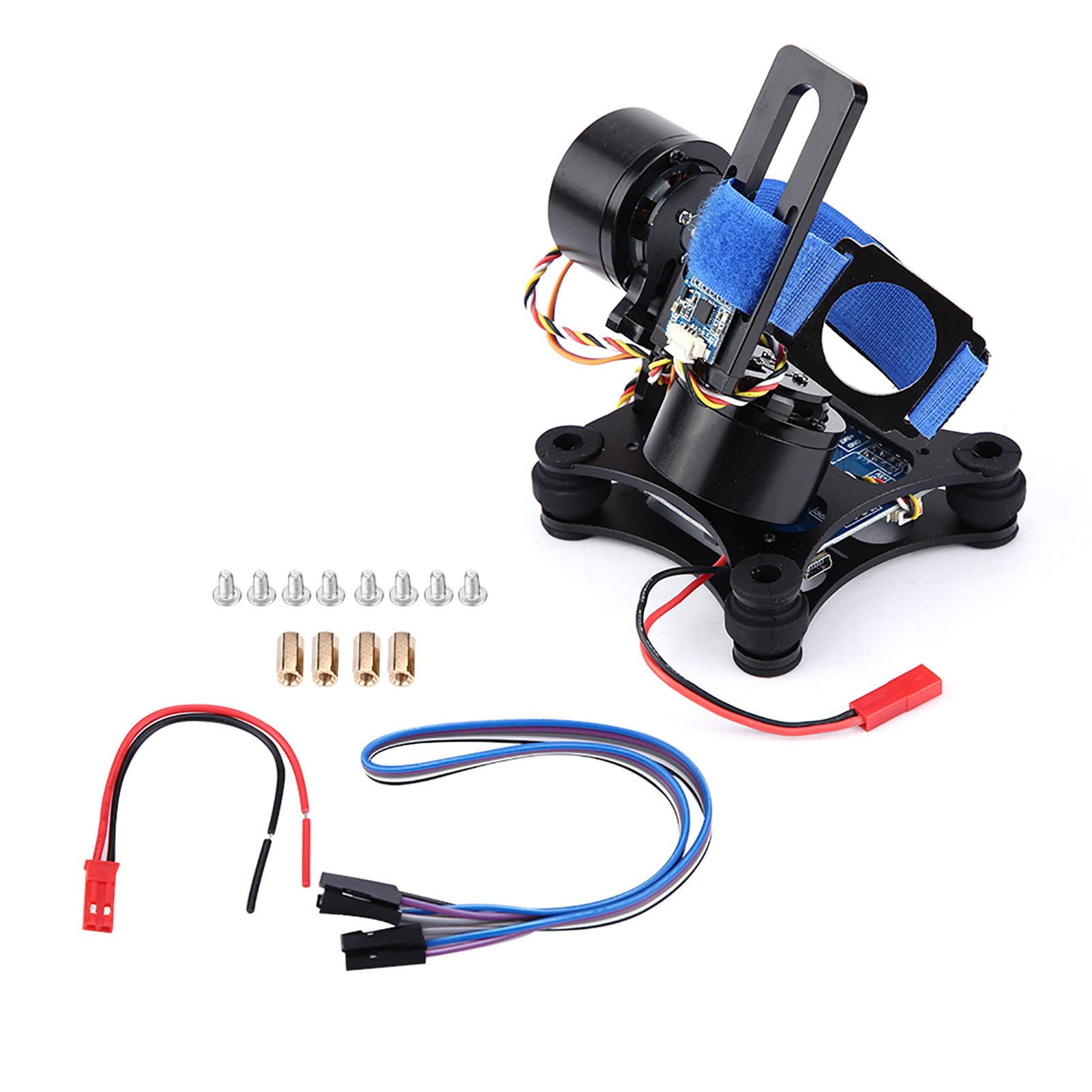 z kamerą RC Drone, Metalowa Konstrukcja Bezszczotkowa dla Wersji RTF Kamery 3 3+ 4, Wysoka stabilność, Lekka czerń (BLACK)