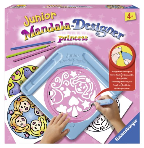 Preisvergleich Produktbild Ravensburger 29893 - Princess - Junior Mandala-Designer®