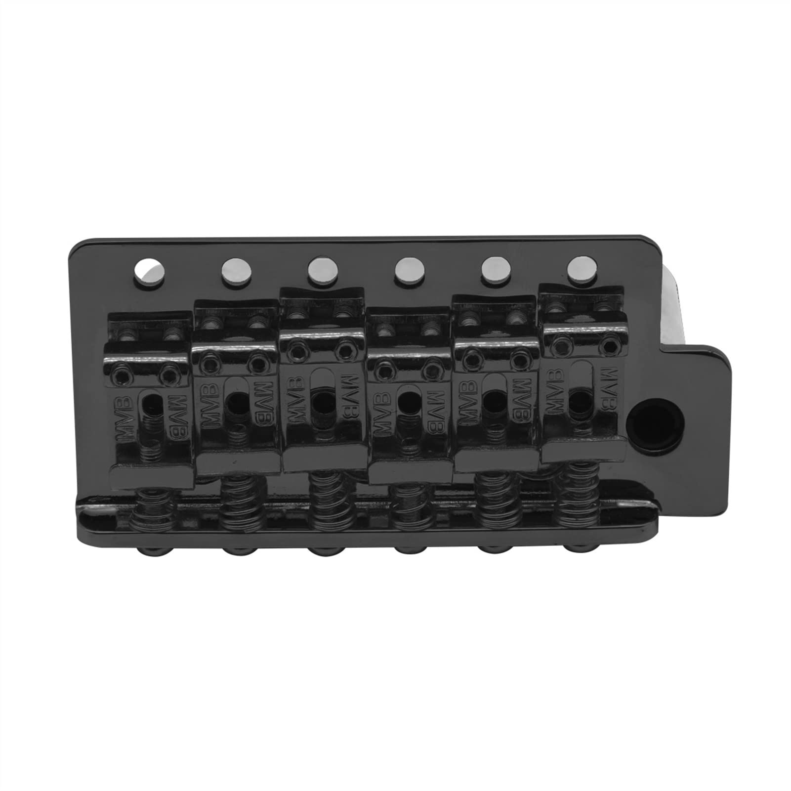 FLFL Guitarra Vintage Trémolo Puente Negro para S T Piezas De Guitarra Eléctrica Sistema Puente Guitarra